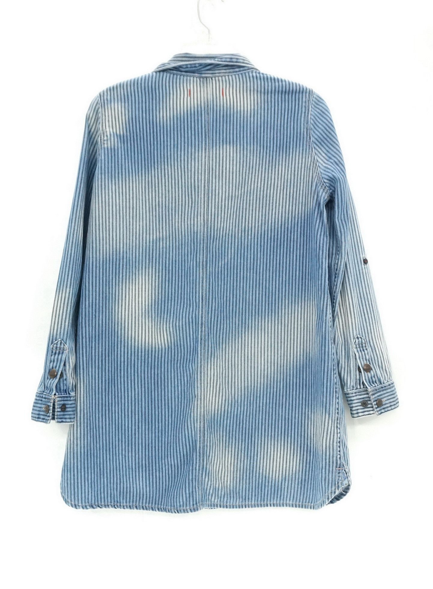 Japanese Brand Rare! Japan CEPO & Denim Union Made Women's Denim Shirt Size M / US 6-8 / IT 42-44 - 2 Thumbnail