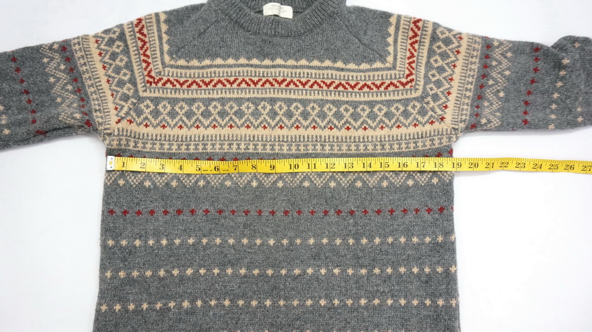 Japanese Brand Japan BACK NUMBER Native Wool Sweater Size US S / EU 44-46 / 1 - 6 Thumbnail