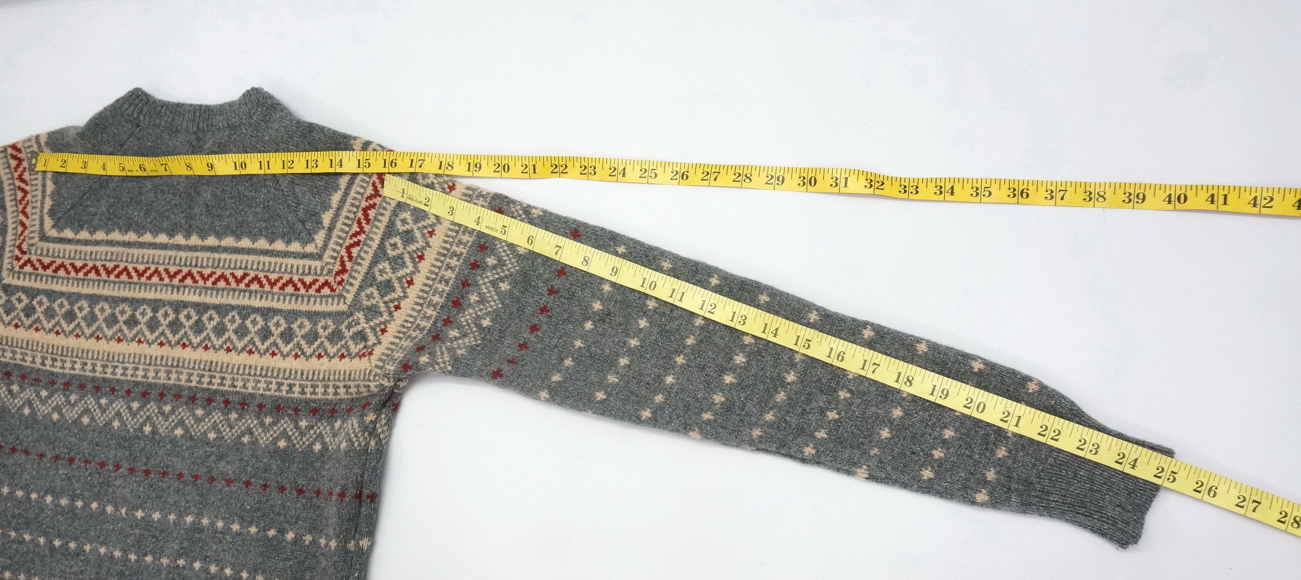 Japanese Brand Japan BACK NUMBER Native Wool Sweater Size US S / EU 44-46 / 1 - 8 Thumbnail