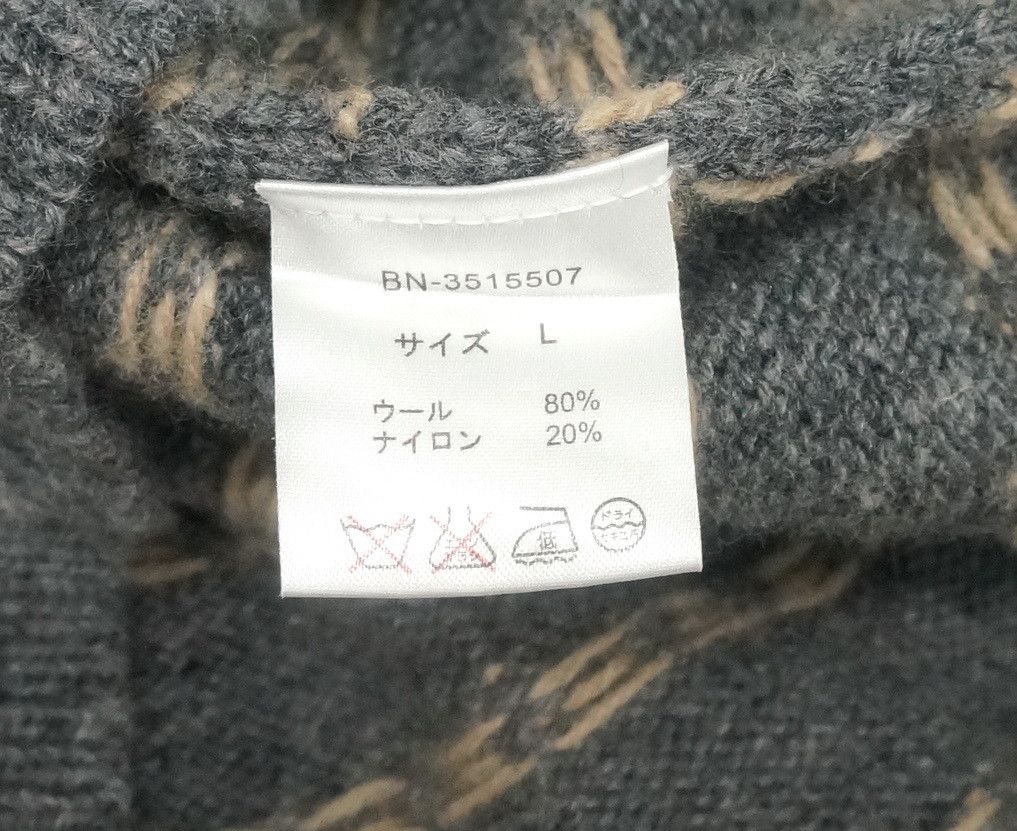 Japanese Brand Japan BACK NUMBER Native Wool Sweater Size US S / EU 44-46 / 1 - 11 Thumbnail