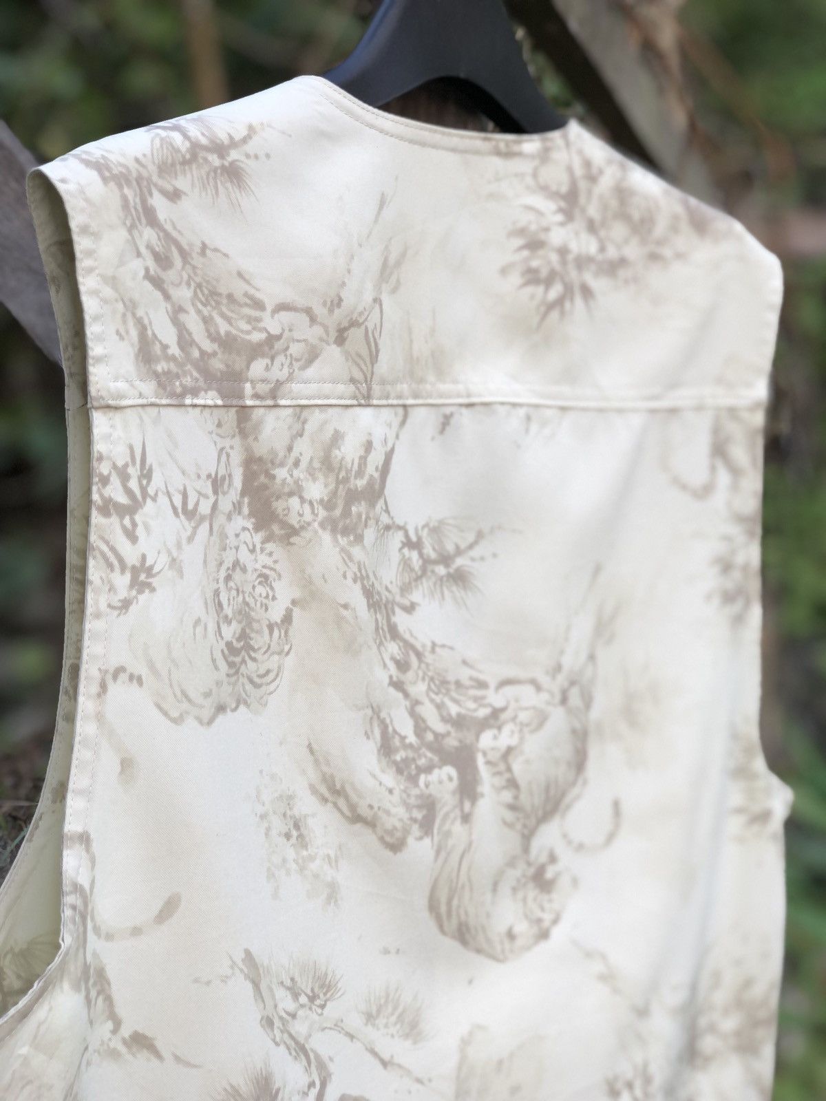 Japanese Brand Vintage 90's Vest Tiger Motive Japan Tradisional by Toraichi Size US XL / EU 56 / 4 - 5 Thumbnail