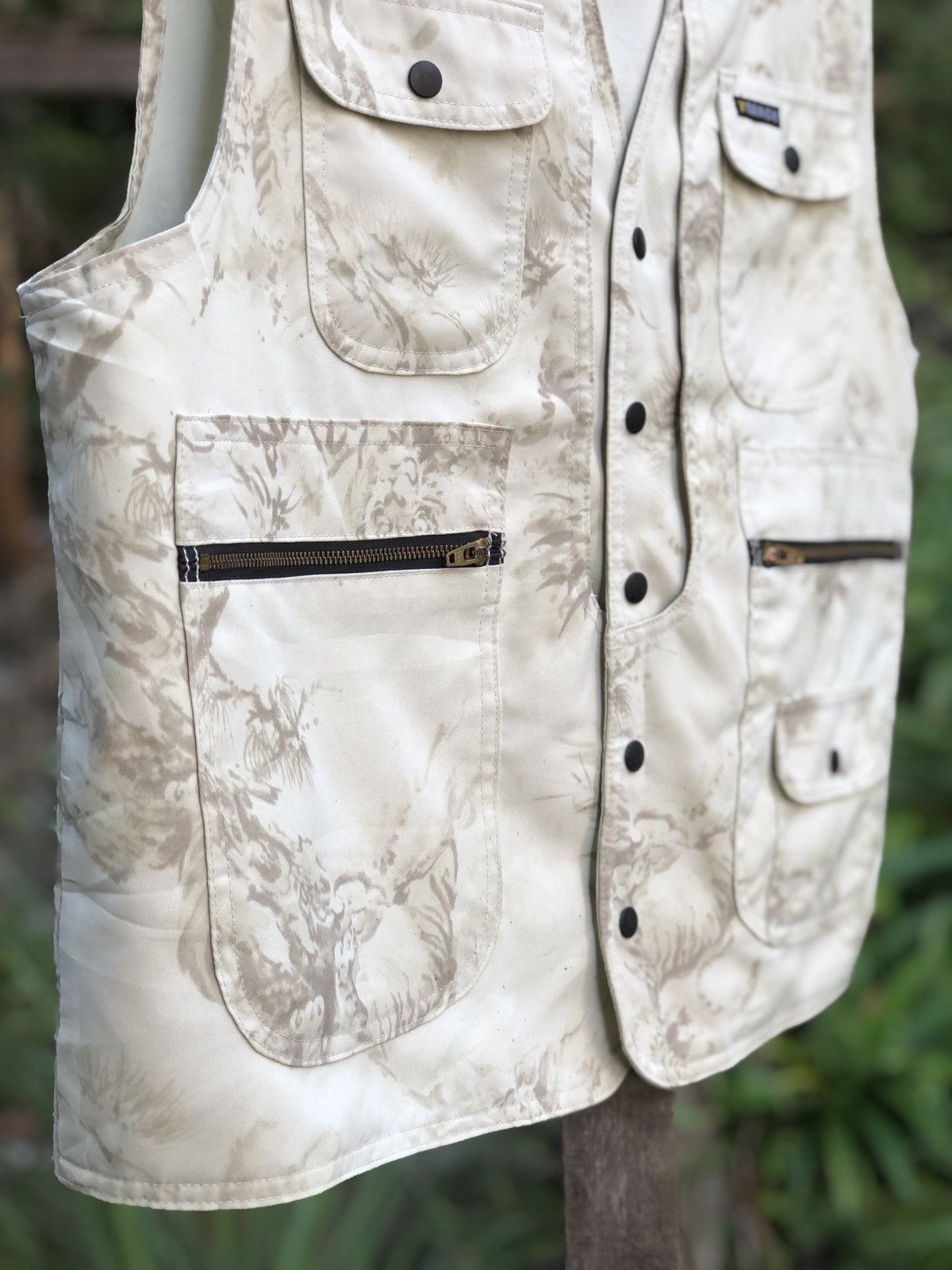 Japanese Brand Vintage 90's Vest Tiger Motive Japan Tradisional by Toraichi Size US XL / EU 56 / 4 - 3 Thumbnail