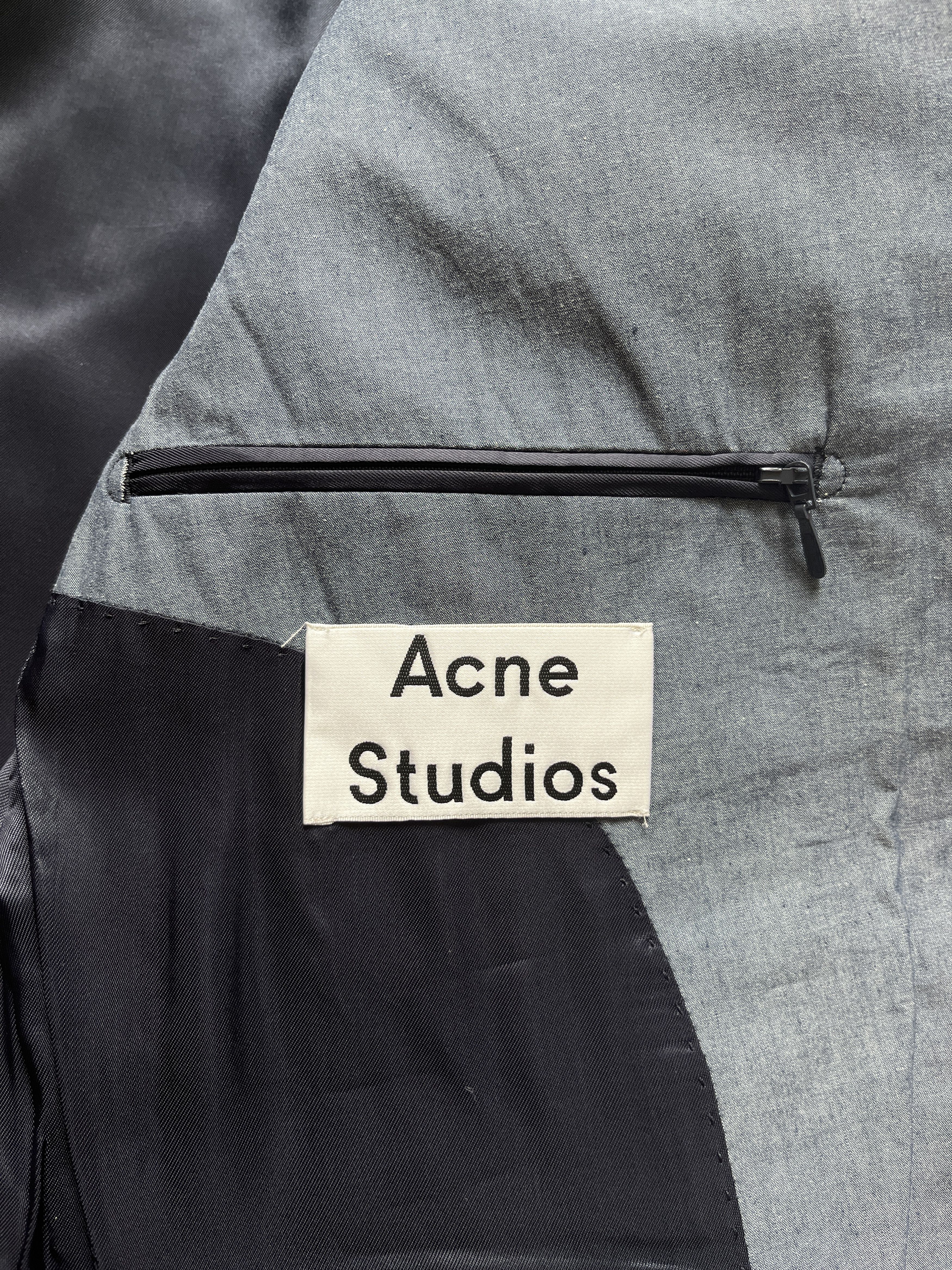 Acne Studios ⚡️QUICK SALE⚡️Acne Studios Grey Blazer Jacket Size US S / EU 44-46 / 1 - 3 Thumbnail