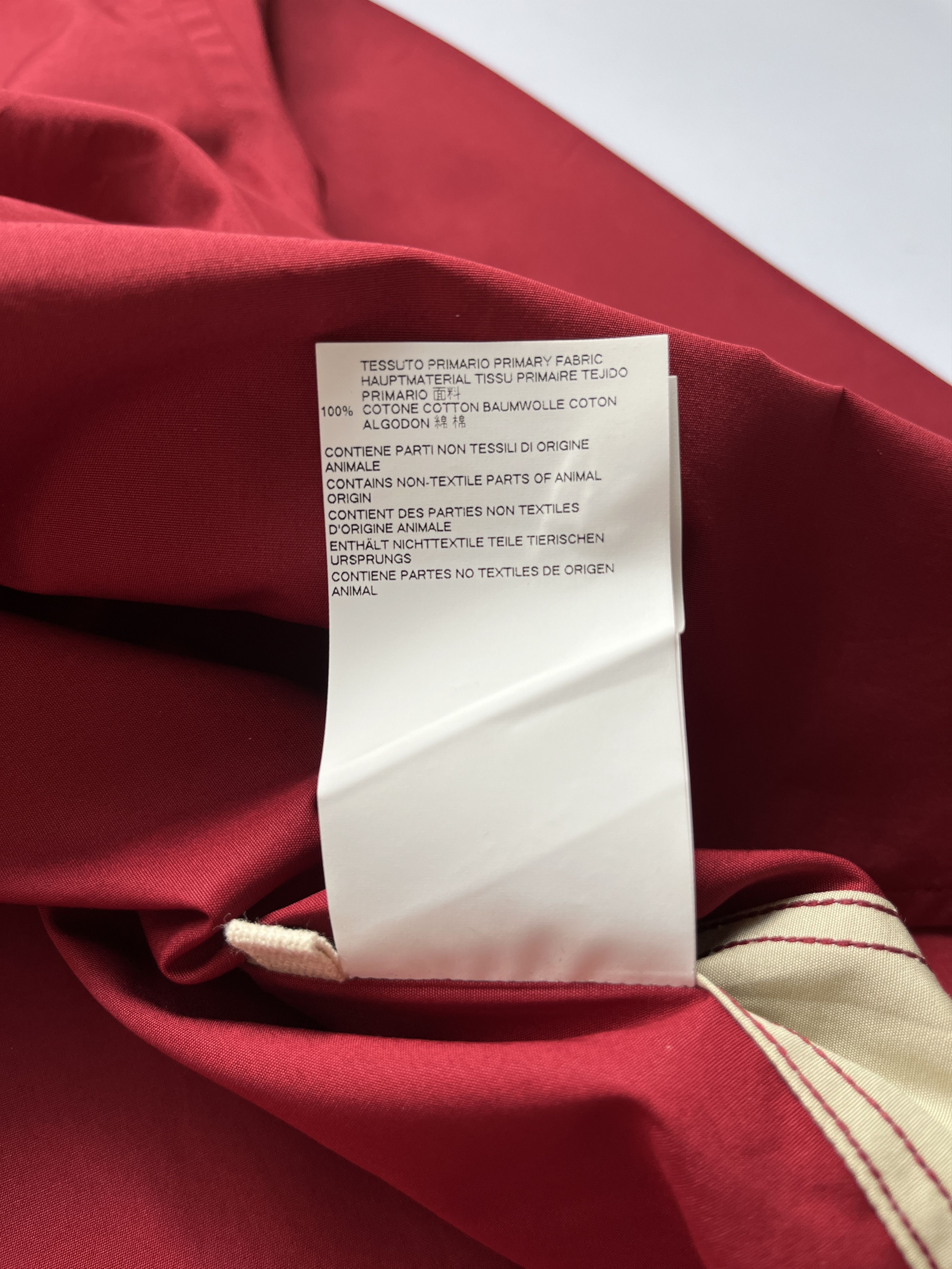 Marni ⚡️QUICK SALE⚡️2017 Marni Burgundy Shirt with Cream Trim Size US XL / EU 56 / 4 - 5 Thumbnail