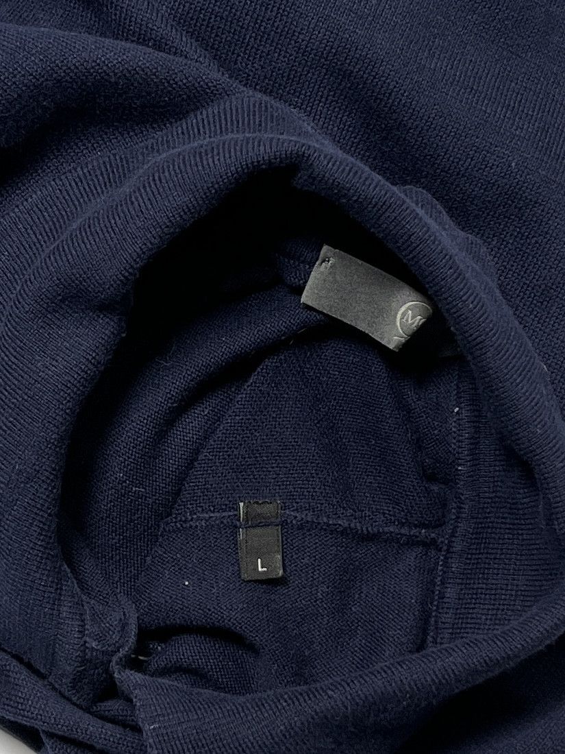 Alexander McQueen ⚡️QUICK SALE⚡️2000s' Alexander McQueen Navy Polo Knit Size US S / EU 44-46 / 1 - 4 Thumbnail