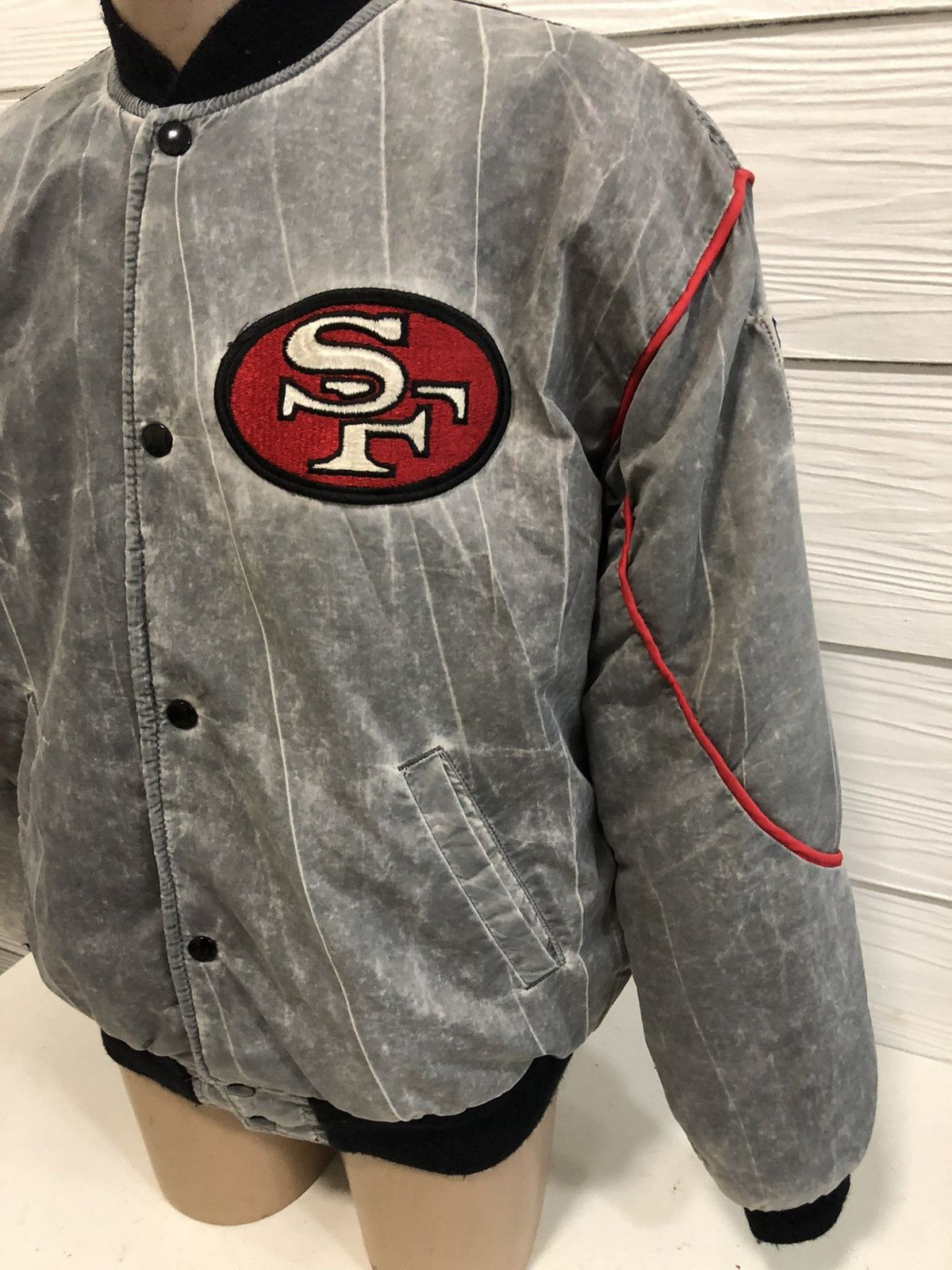 NFL × Starter × Vintage Vintage 80’s Starter San Francisco 49ers bomber jacket Size US L / EU 52-54 / 3 - 14 Thumbnail