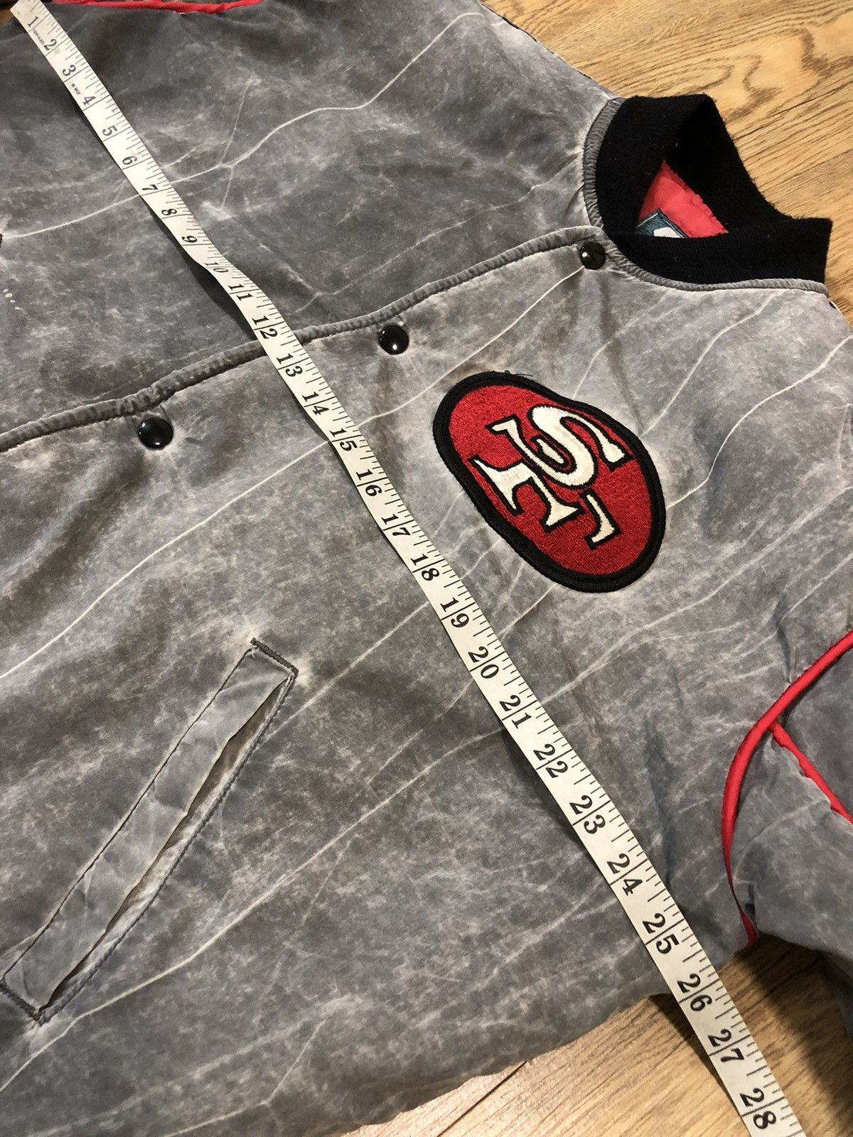 NFL × Starter × Vintage Vintage 80’s Starter San Francisco 49ers bomber jacket Size US L / EU 52-54 / 3 - 5 Thumbnail