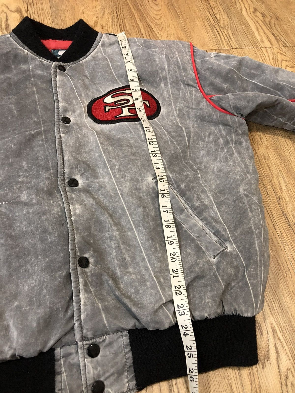 NFL × Starter × Vintage Vintage 80’s Starter San Francisco 49ers bomber jacket Size US L / EU 52-54 / 3 - 6 Thumbnail