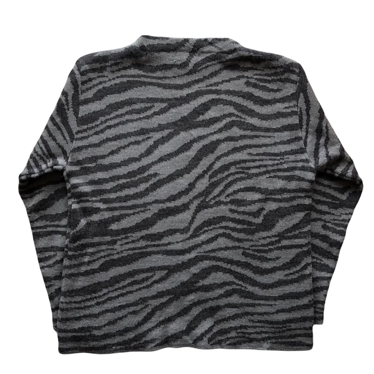 Japanese Brand Vintage 90's Sweater Zebra Stripe Knitting by Common Sense Size US M / EU 48-50 / 2 - 5 Thumbnail