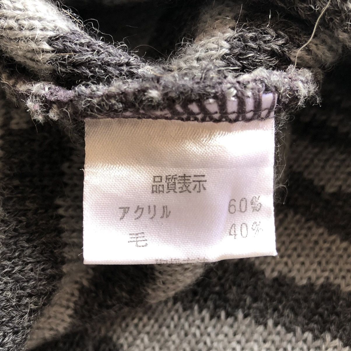 Japanese Brand Vintage 90's Sweater Zebra Stripe Knitting by Common Sense Size US M / EU 48-50 / 2 - 14 Thumbnail