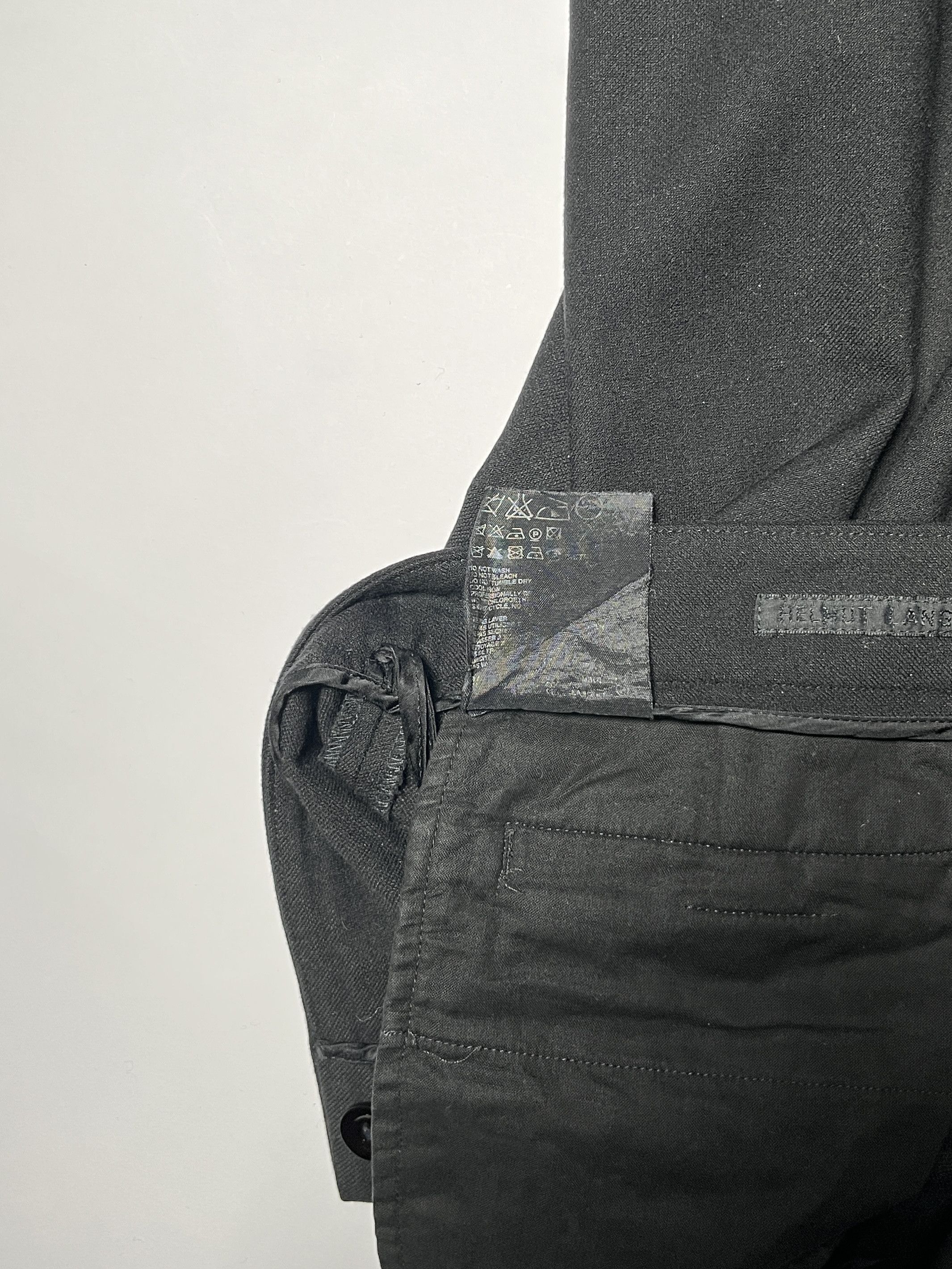 Helmut Lang ⚡️QUICK SALE⚡️2000 Helmut Lang Black Pants Trousers Size US 29 - 5 Thumbnail