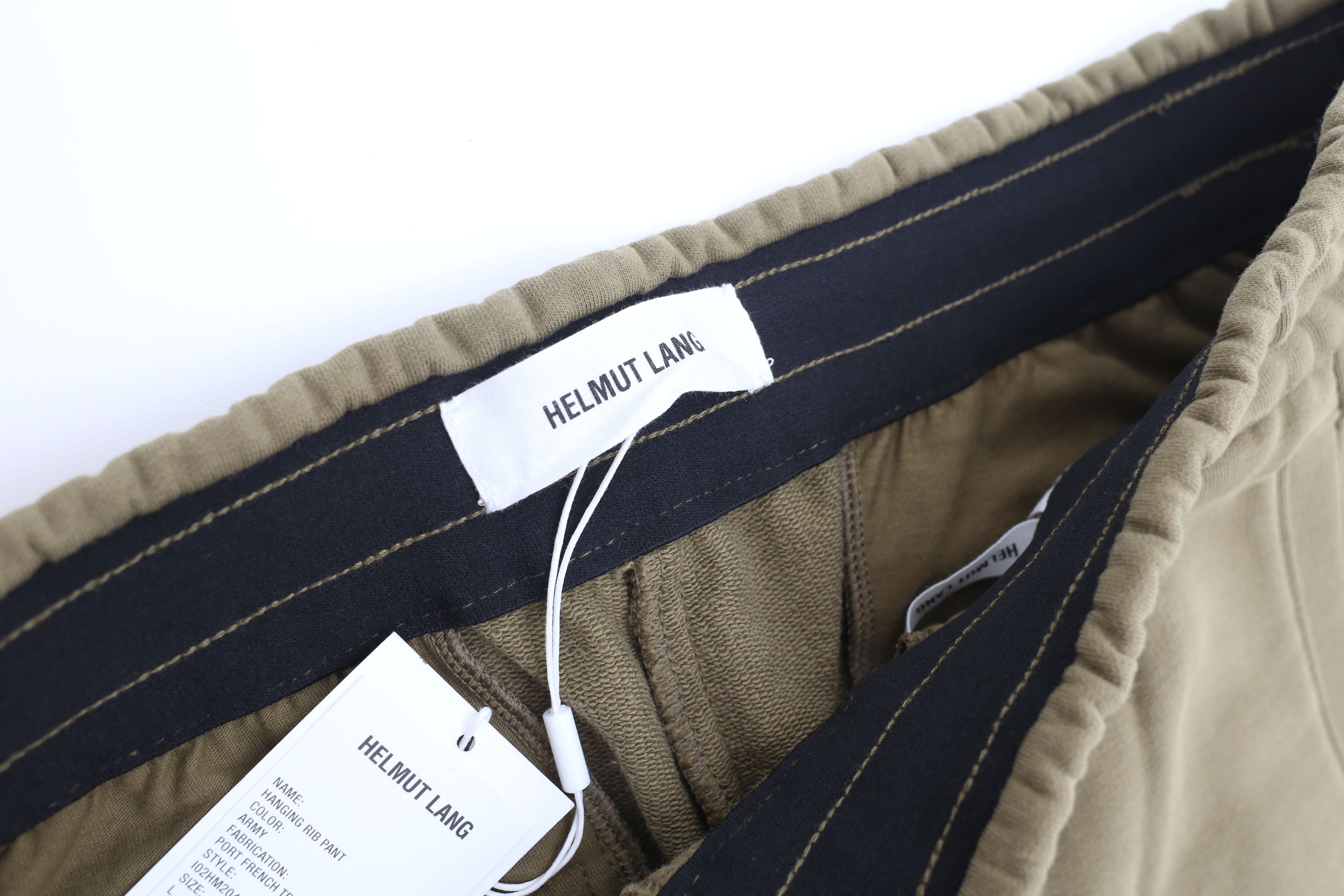 Helmut Lang ⚡️QUICK SALE⚡️ Helmut Lang Khaki Sweatpants shorts Size US 34 / EU 50 - 3 Thumbnail