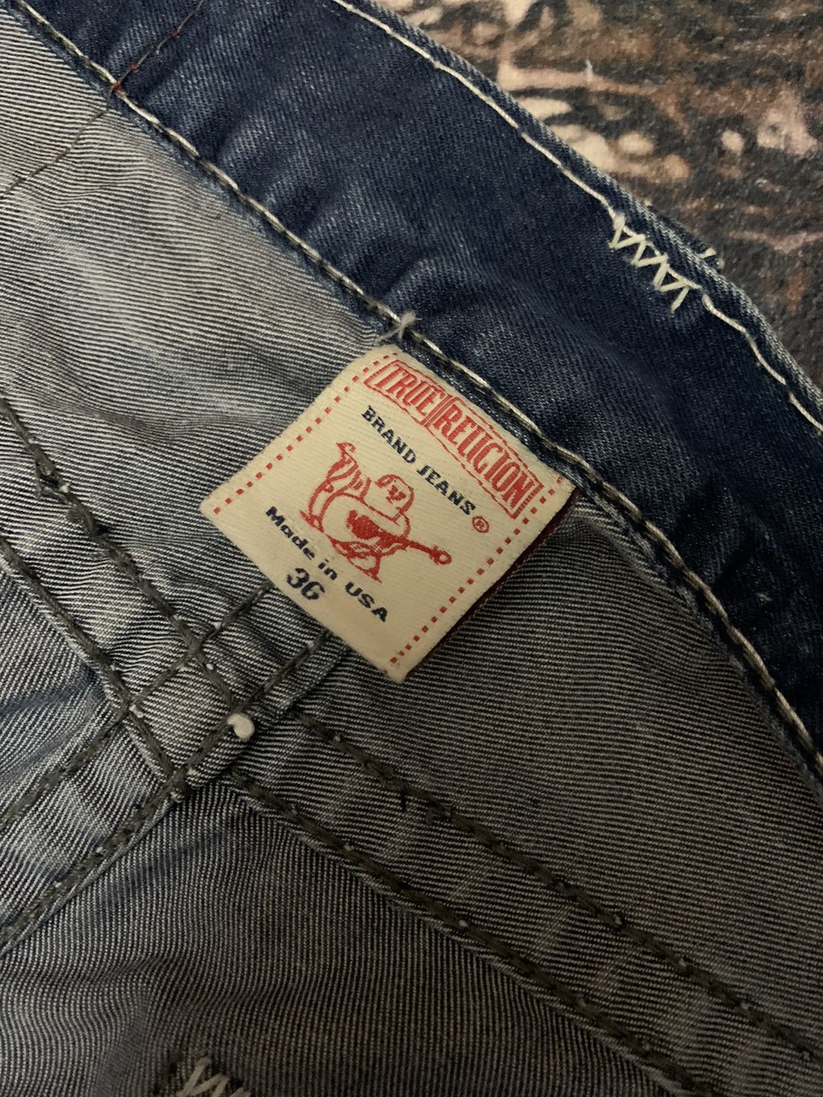 True Religion Vintage true religion baggy jeans Size US 36 / EU 52 - 9 Thumbnail