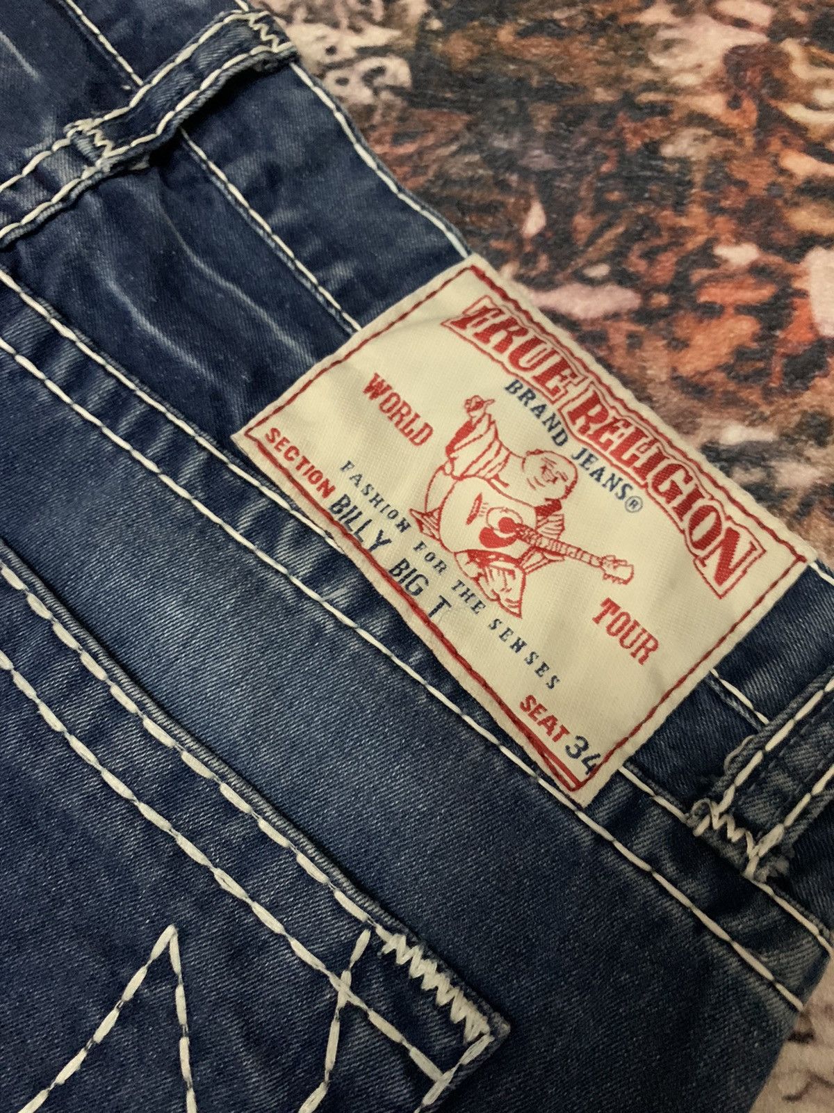True Religion Vintage true religion baggy jeans Size US 36 / EU 52 - 3 Thumbnail