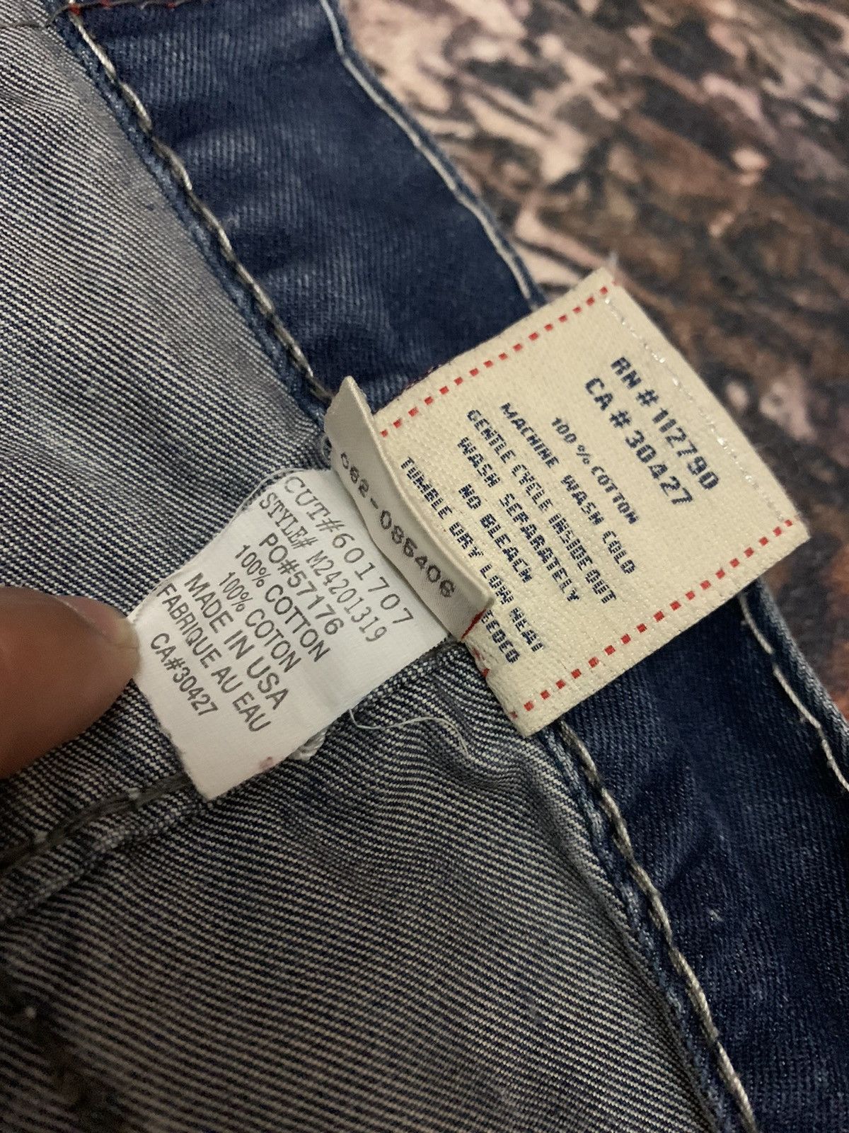 True Religion Vintage true religion baggy jeans Size US 36 / EU 52 - 11 Thumbnail