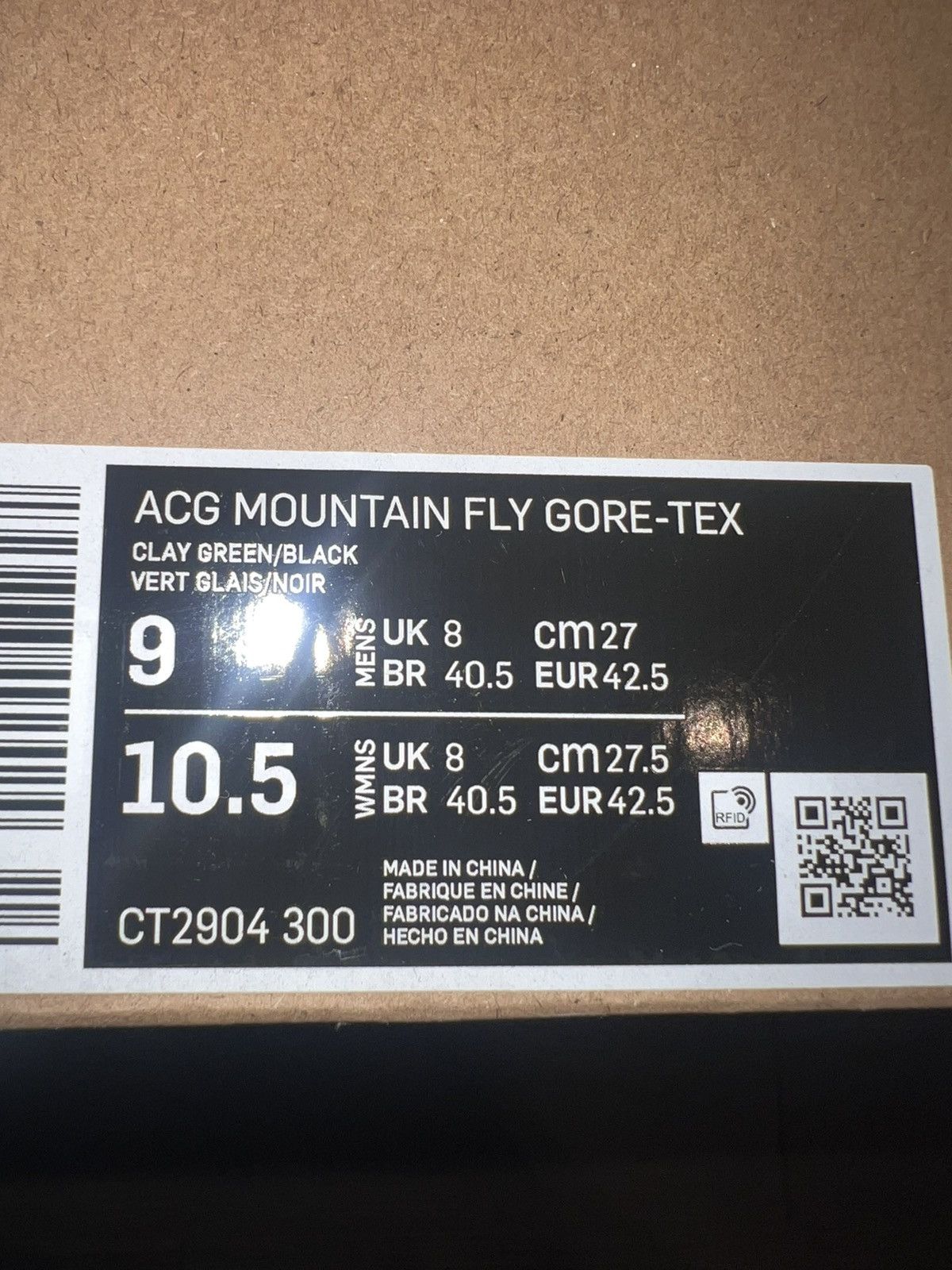 Nike ACG Nike ACG MOUNTAIN FLY GORE-TEX US9 Size US 9 / EU 42 - 9 Thumbnail