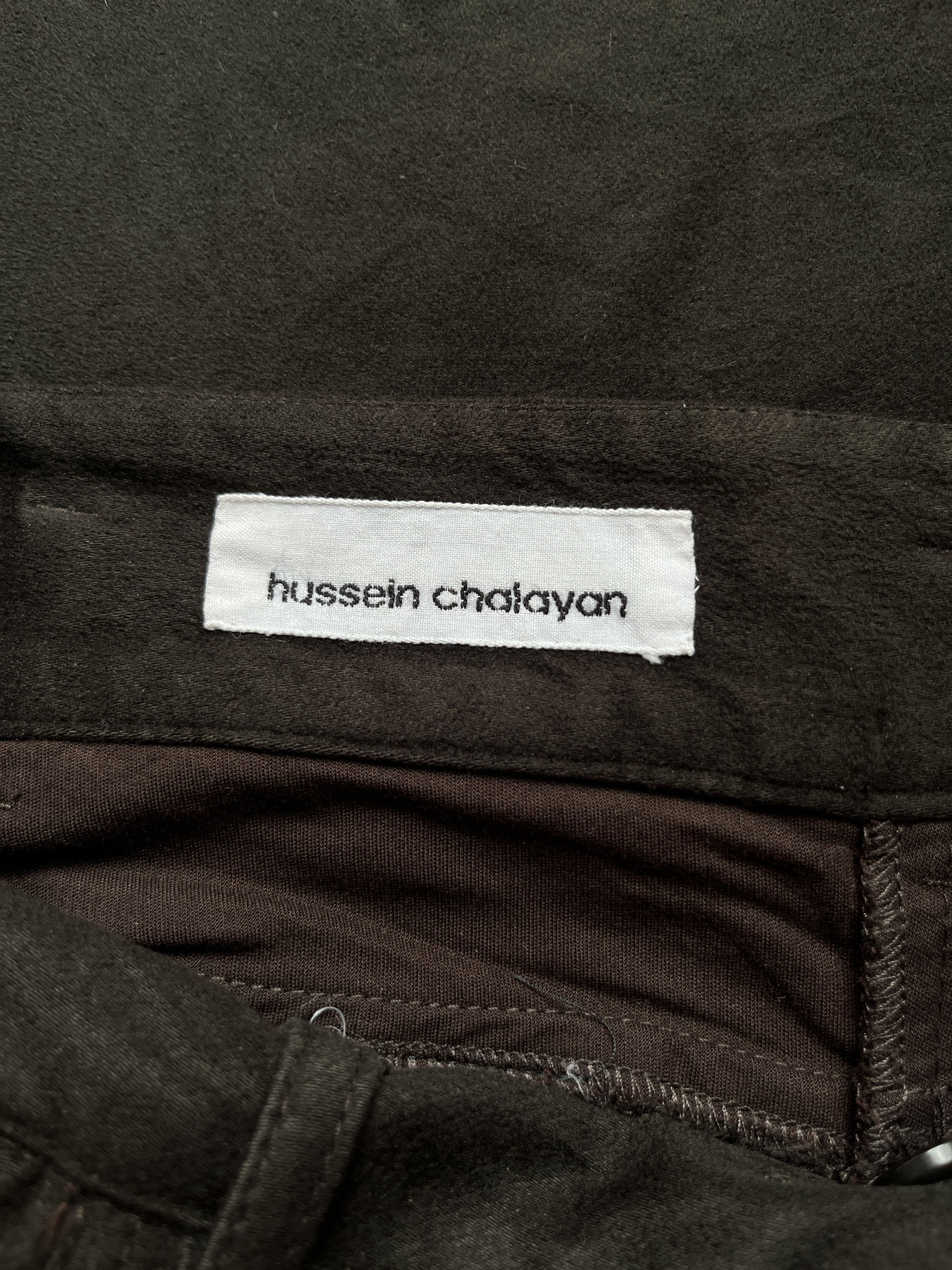 Hussein Chalayan ⚡️QUICK SALE⚡️1990s' Hussein Chalayan Dark Brown Trousers Size US 30 / EU 46 - 4 Thumbnail