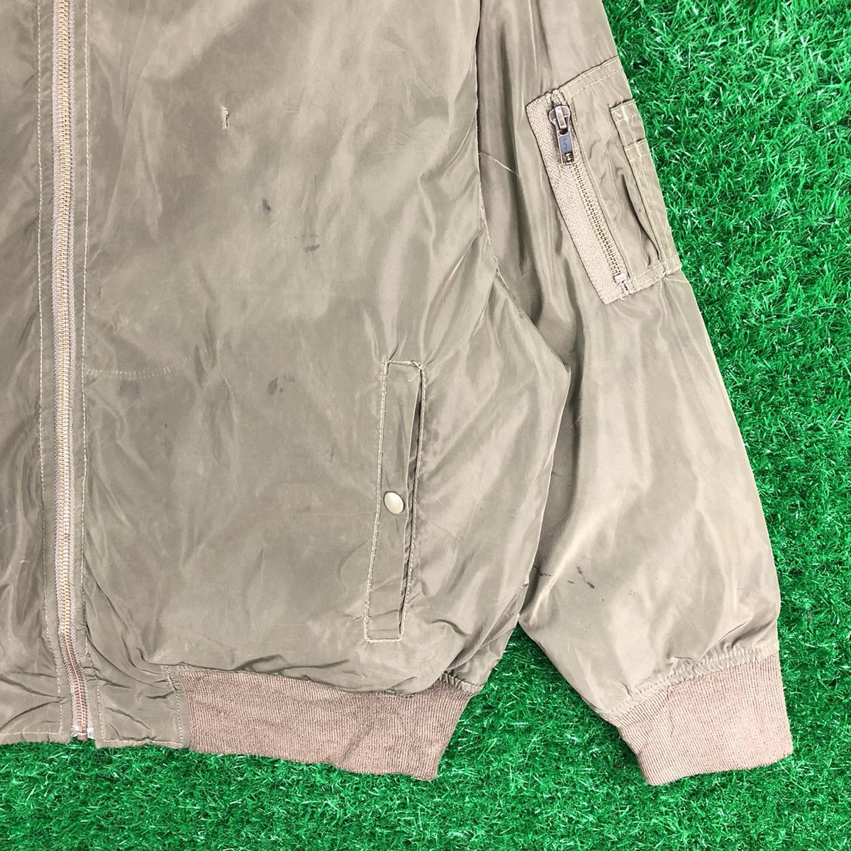 GU Bomber Type MA-1 Jacket OG Reversible by GU Japan Size US L / EU 52-54 / 3 - 3 Thumbnail