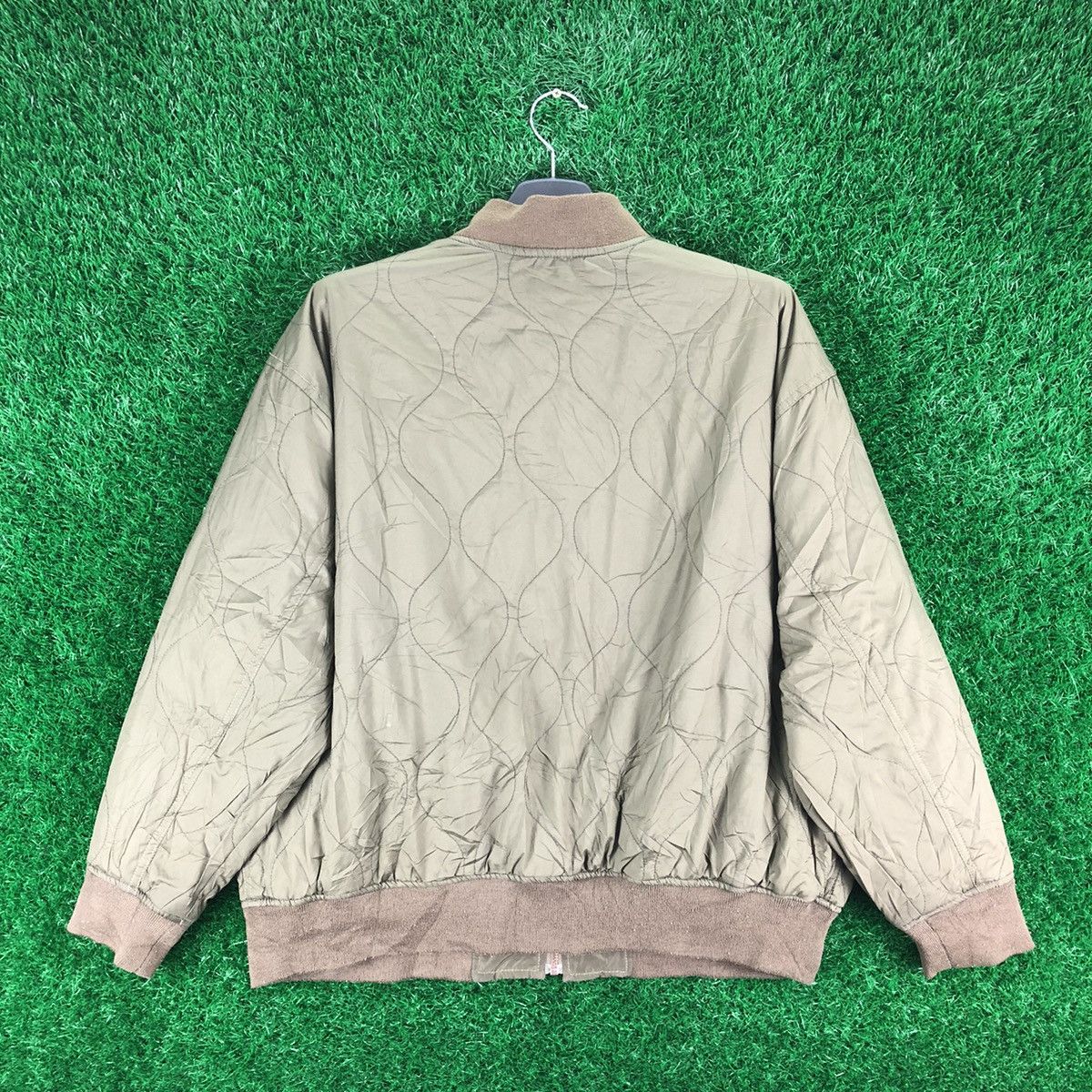 GU Bomber Type MA-1 Jacket OG Reversible by GU Japan Size US L / EU 52-54 / 3 - 8 Thumbnail