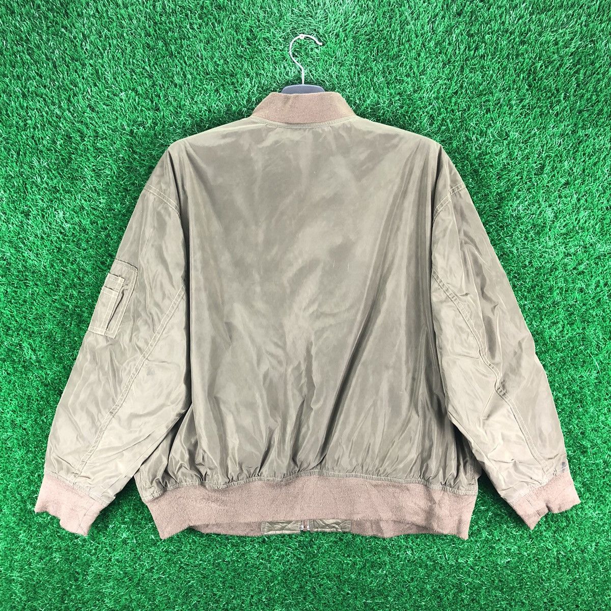 GU Bomber Type MA-1 Jacket OG Reversible by GU Japan Size US L / EU 52-54 / 3 - 4 Thumbnail