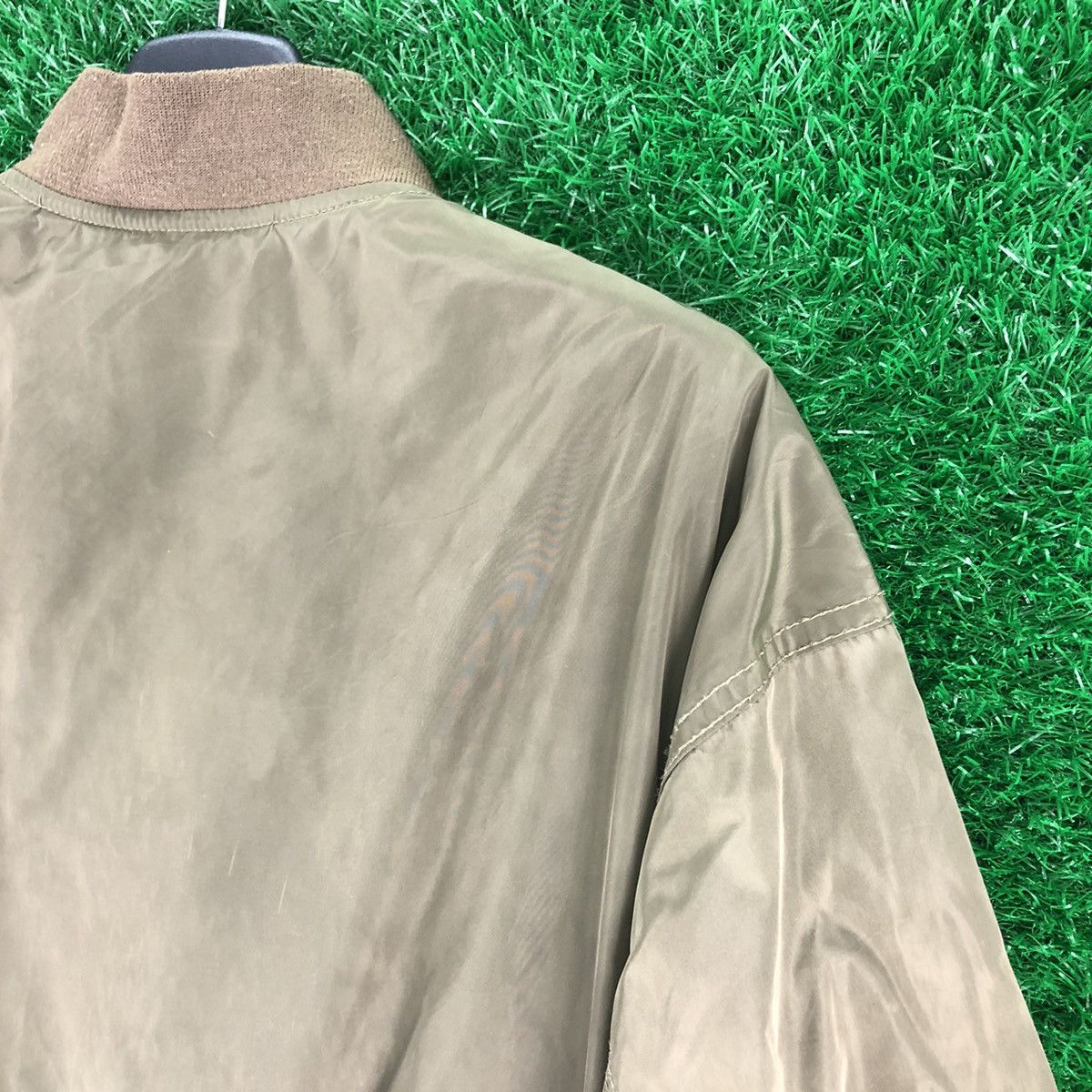 GU Bomber Type MA-1 Jacket OG Reversible by GU Japan Size US L / EU 52-54 / 3 - 5 Thumbnail