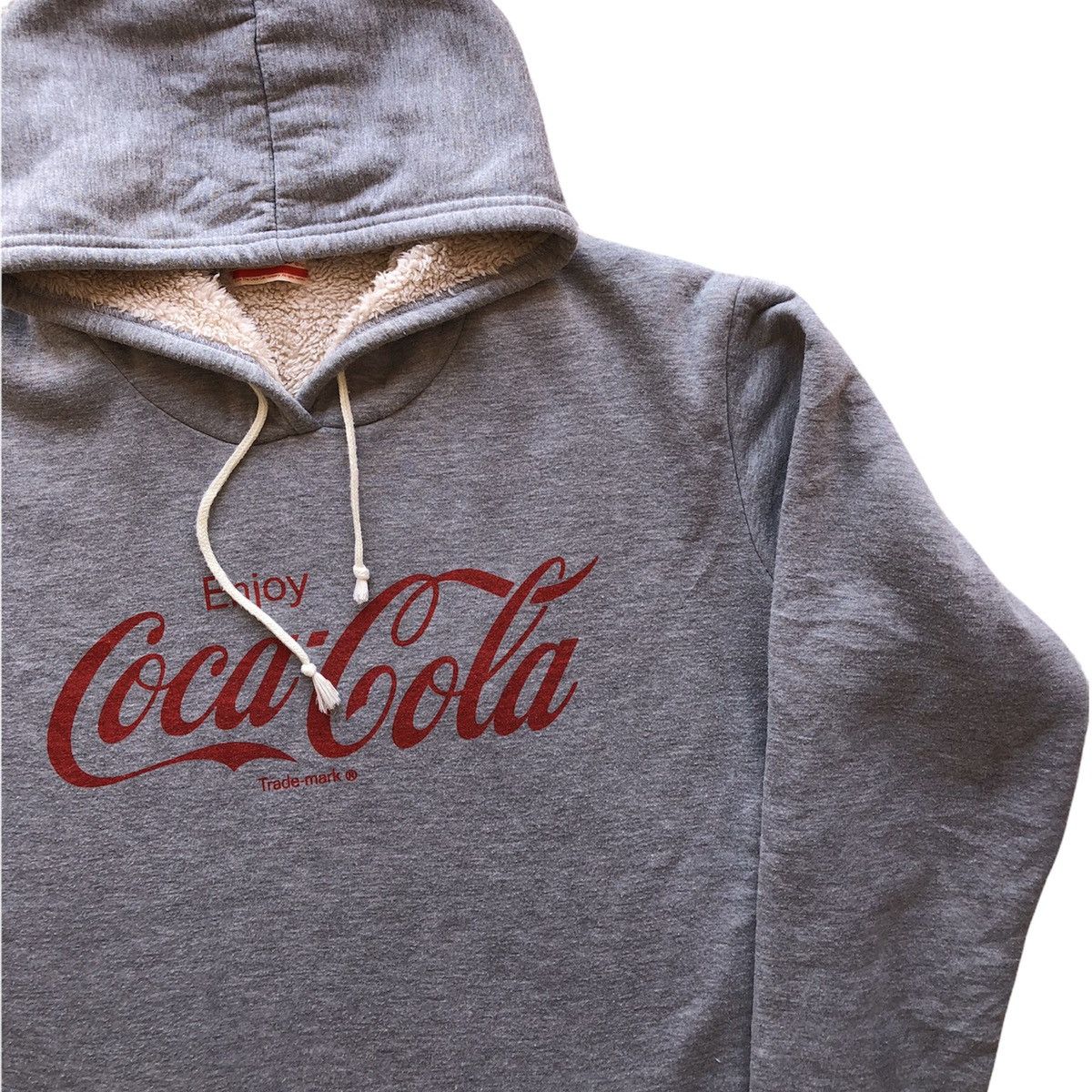Coca Cola Coca Cola Sherpa Fleece Sweater Hoodie Pullover Size US M / EU 48-50 / 2 - 3 Thumbnail