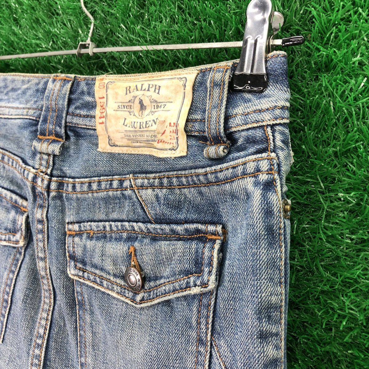 Ralph Lauren Vintage Ralph Lauren Mini Skirt Denim Multi Pcoket Size 26" / US 2 / IT 38 - 5 Thumbnail