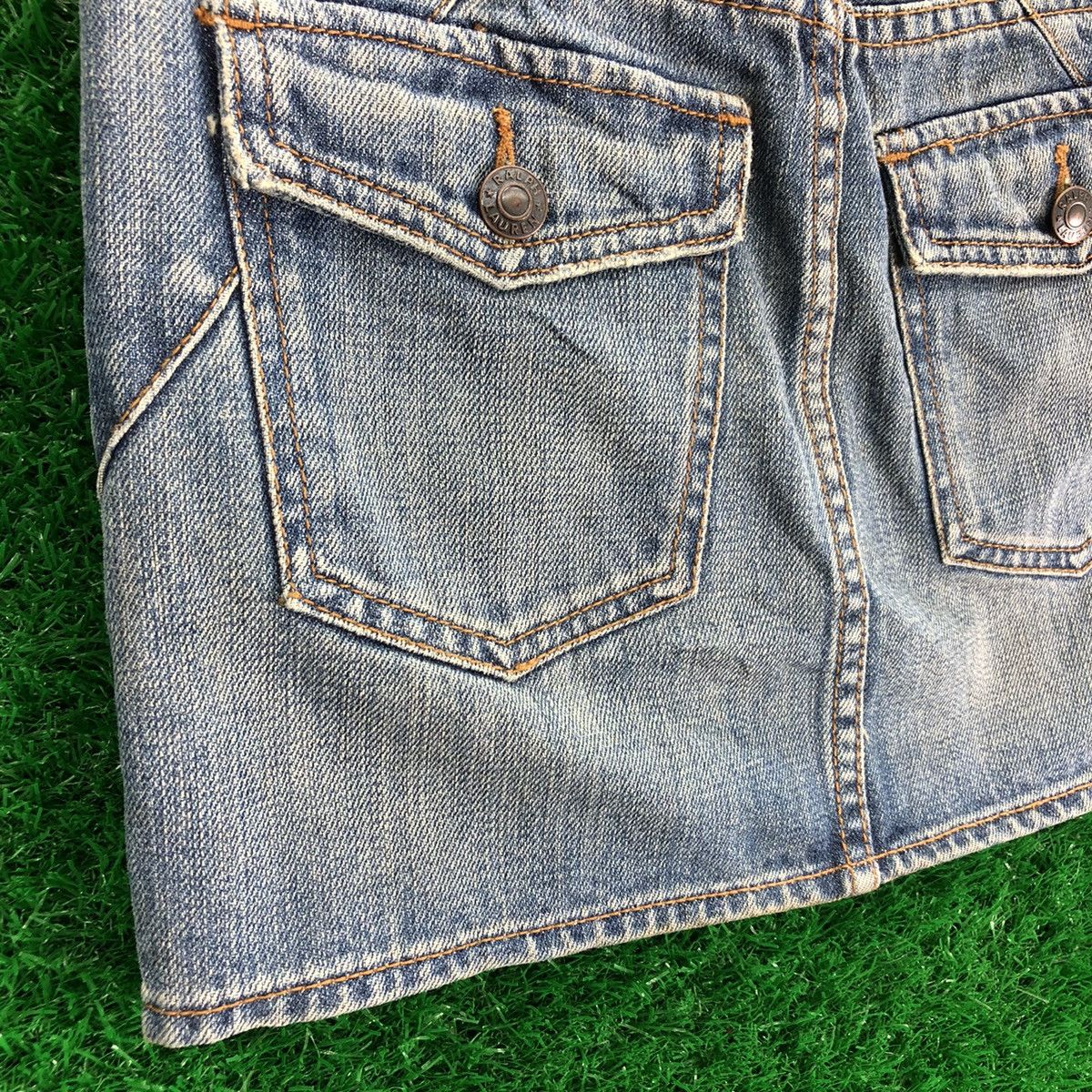 Ralph Lauren Vintage Ralph Lauren Mini Skirt Denim Multi Pcoket Size 26" / US 2 / IT 38 - 6 Thumbnail