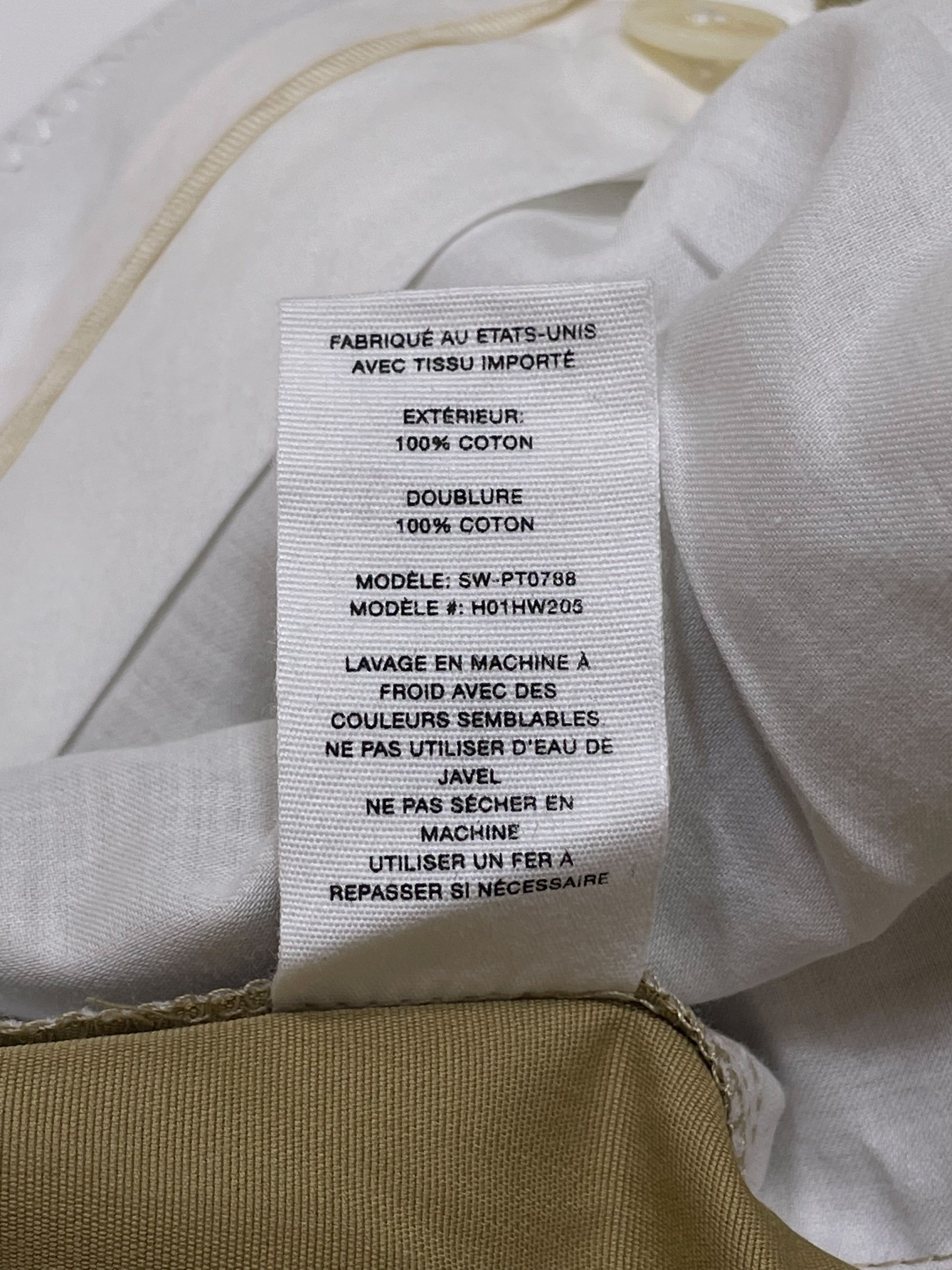 Helmut Lang ⚡️QUICK SALE⚡️Helmut Lang Beige Wide Crop Pants Size 30" / US 8 / IT 44 - 7 Thumbnail