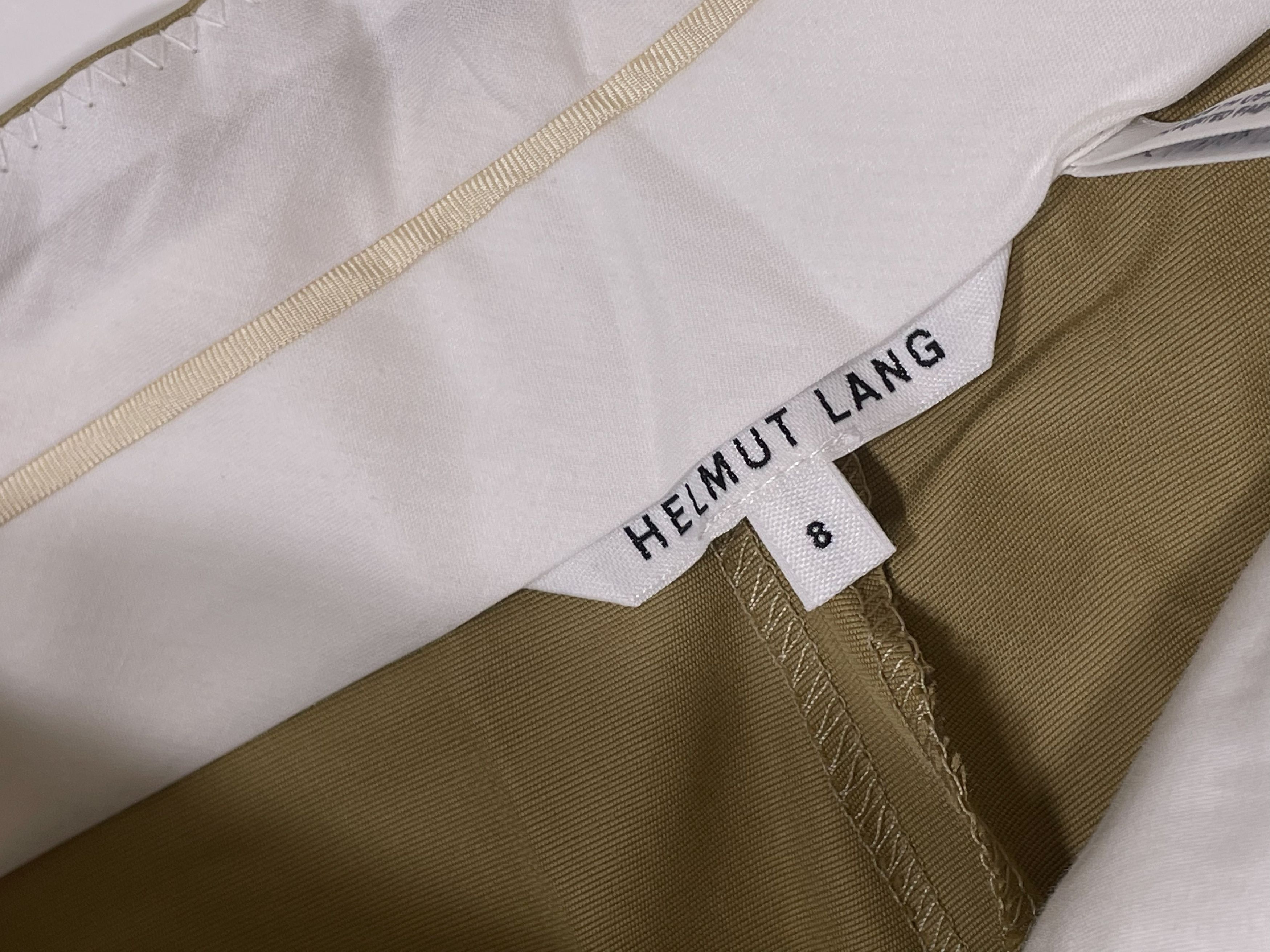 Helmut Lang ⚡️QUICK SALE⚡️Helmut Lang Beige Wide Crop Pants Size 30" / US 8 / IT 44 - 3 Thumbnail