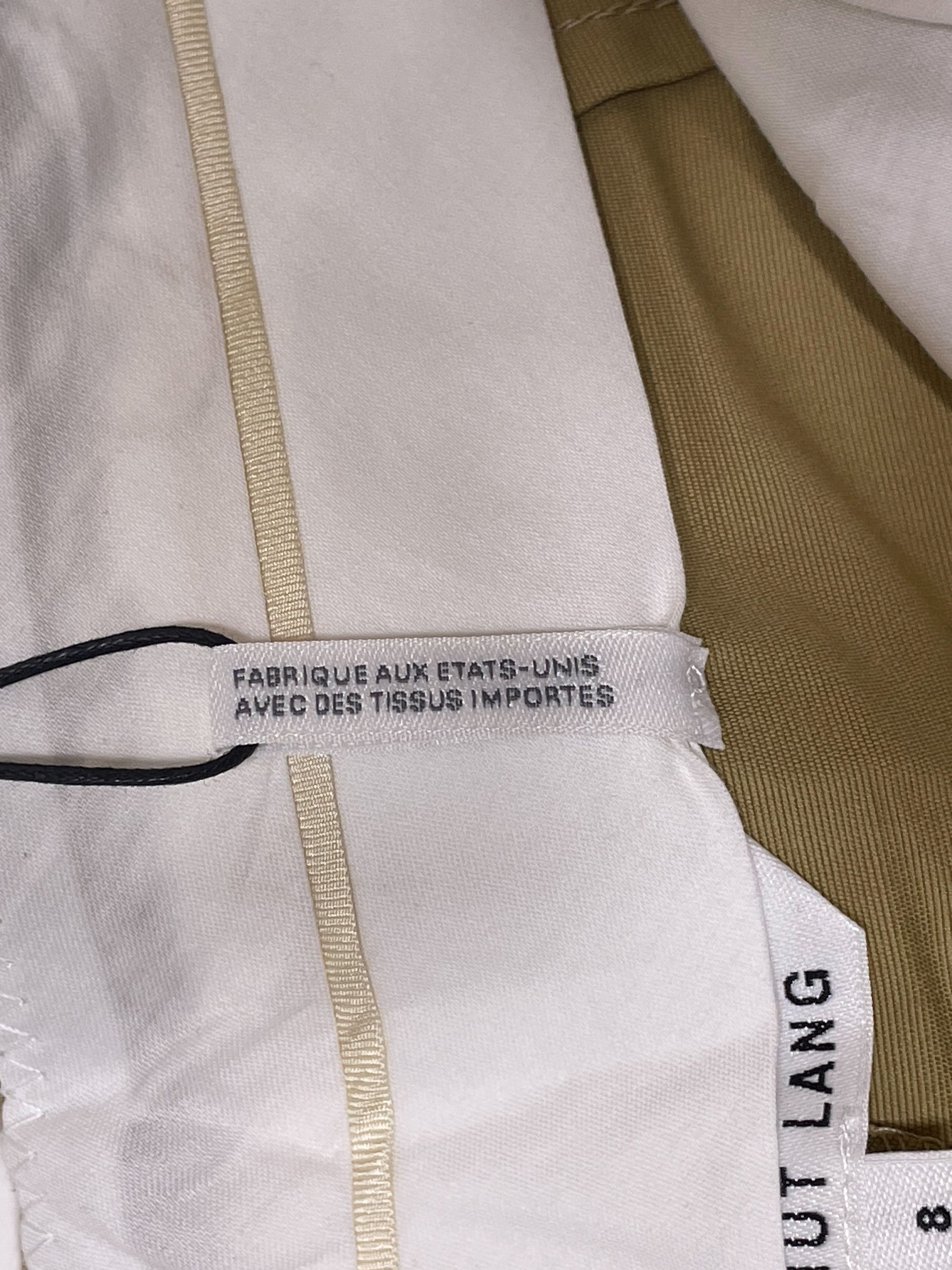 Helmut Lang ⚡️QUICK SALE⚡️Helmut Lang Beige Wide Crop Pants Size 30" / US 8 / IT 44 - 5 Thumbnail