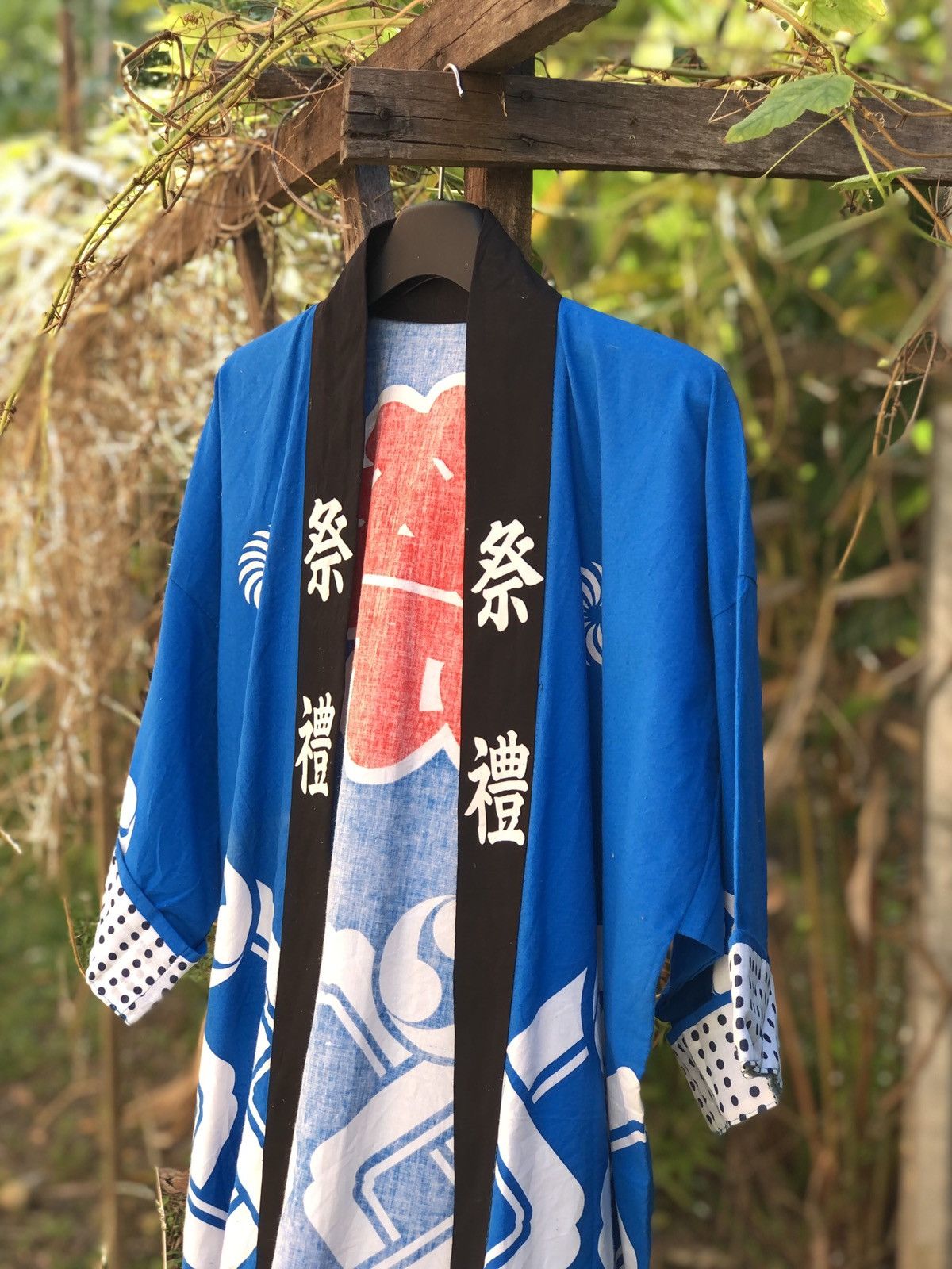 Japanese Brand Vintage Kimono Cardigan Japan Trandisional Style Design Size US L / EU 52-54 / 3 - 2 Thumbnail