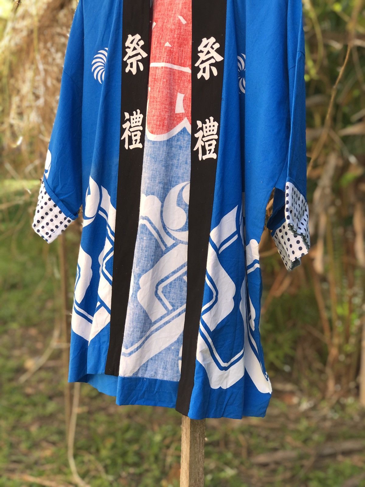 Japanese Brand Vintage Kimono Cardigan Japan Trandisional Style Design Size US L / EU 52-54 / 3 - 3 Thumbnail
