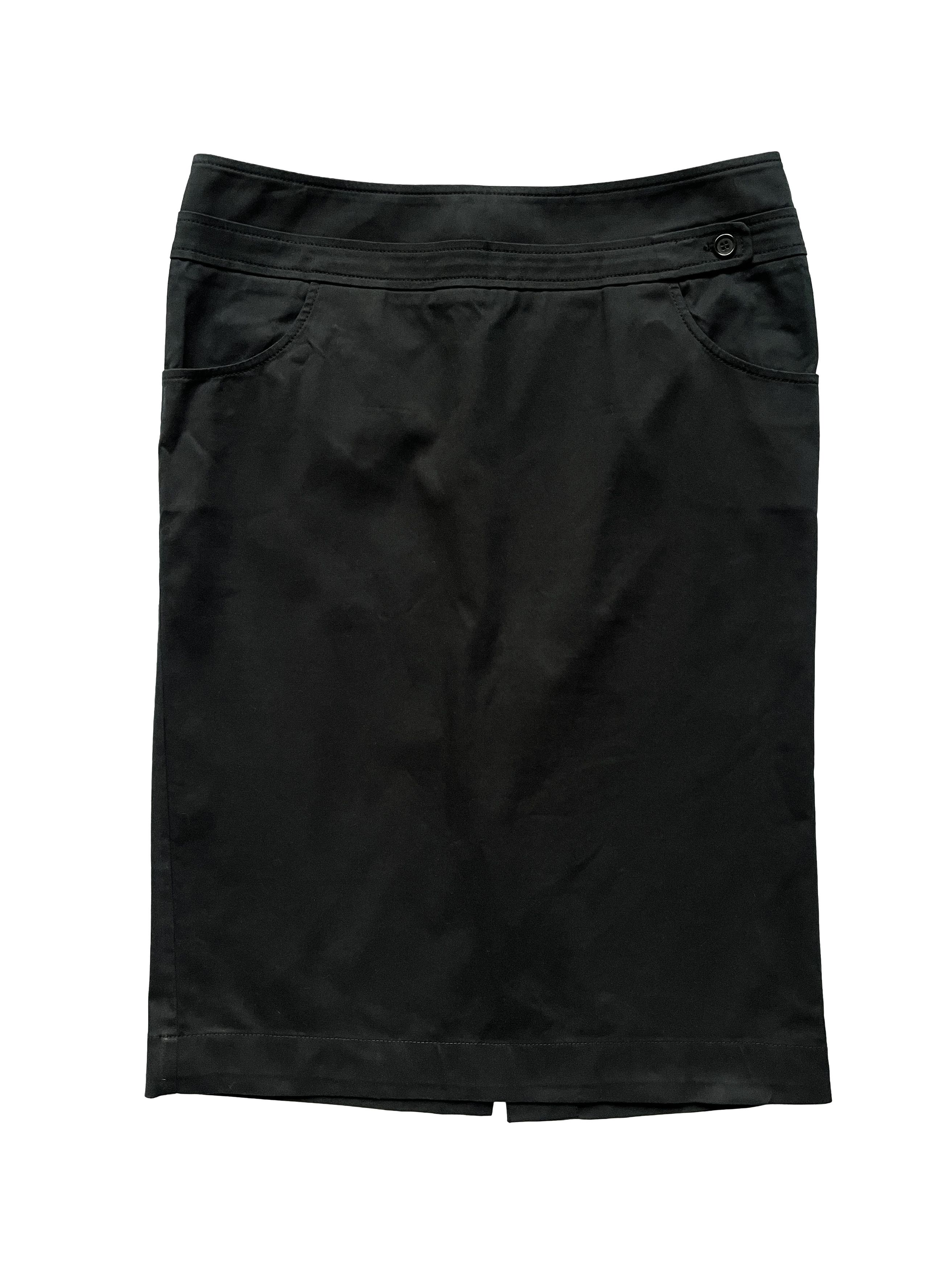 image of 2001-04 Prada Sport Linea Rossa Black Skirt, Women's (Size 30)