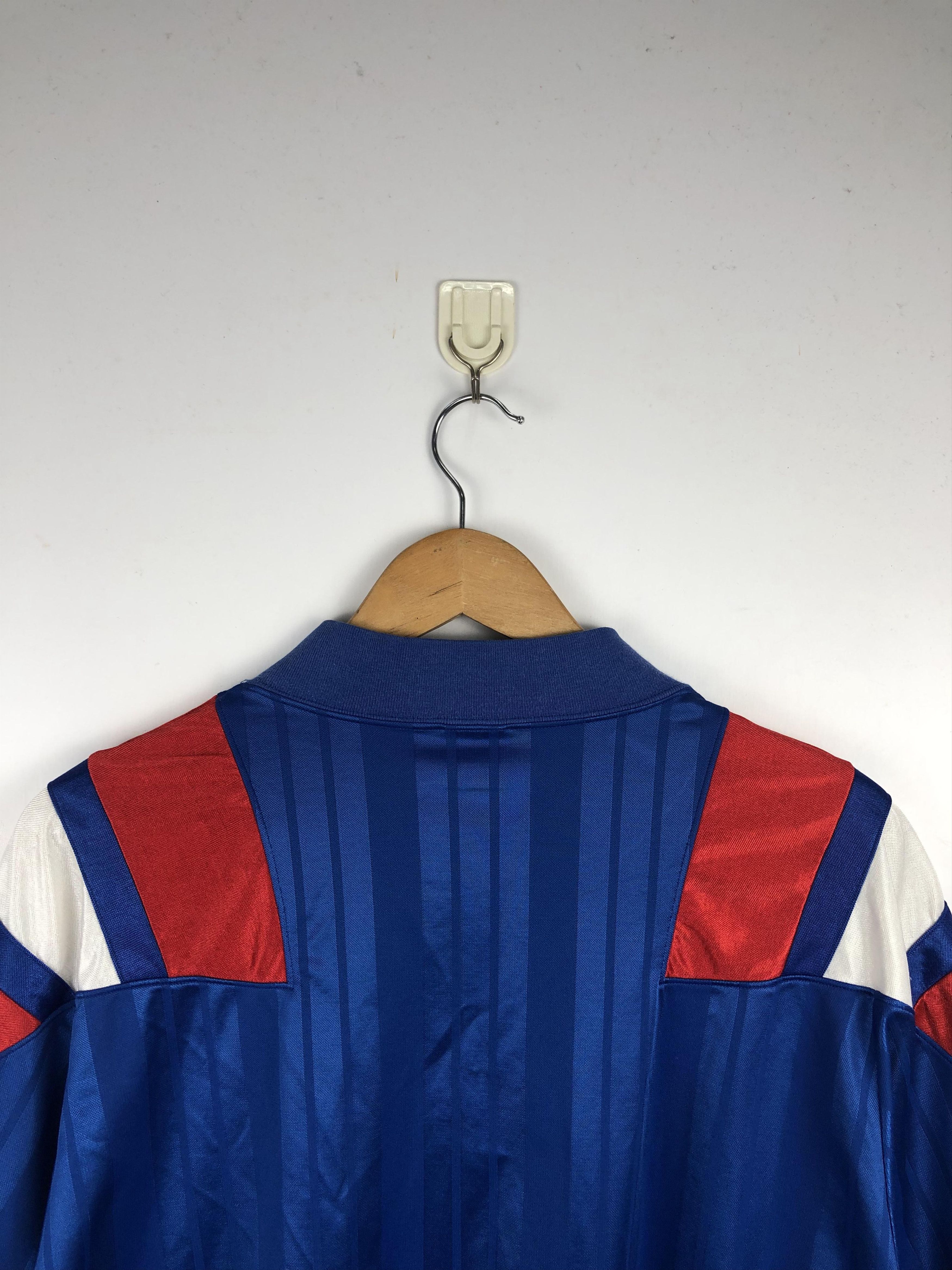 Adidas × Vintage Vintage 90s Adidas V Neck Jersey TA0340 Size US M / EU 48-50 / 2 - 4 Thumbnail