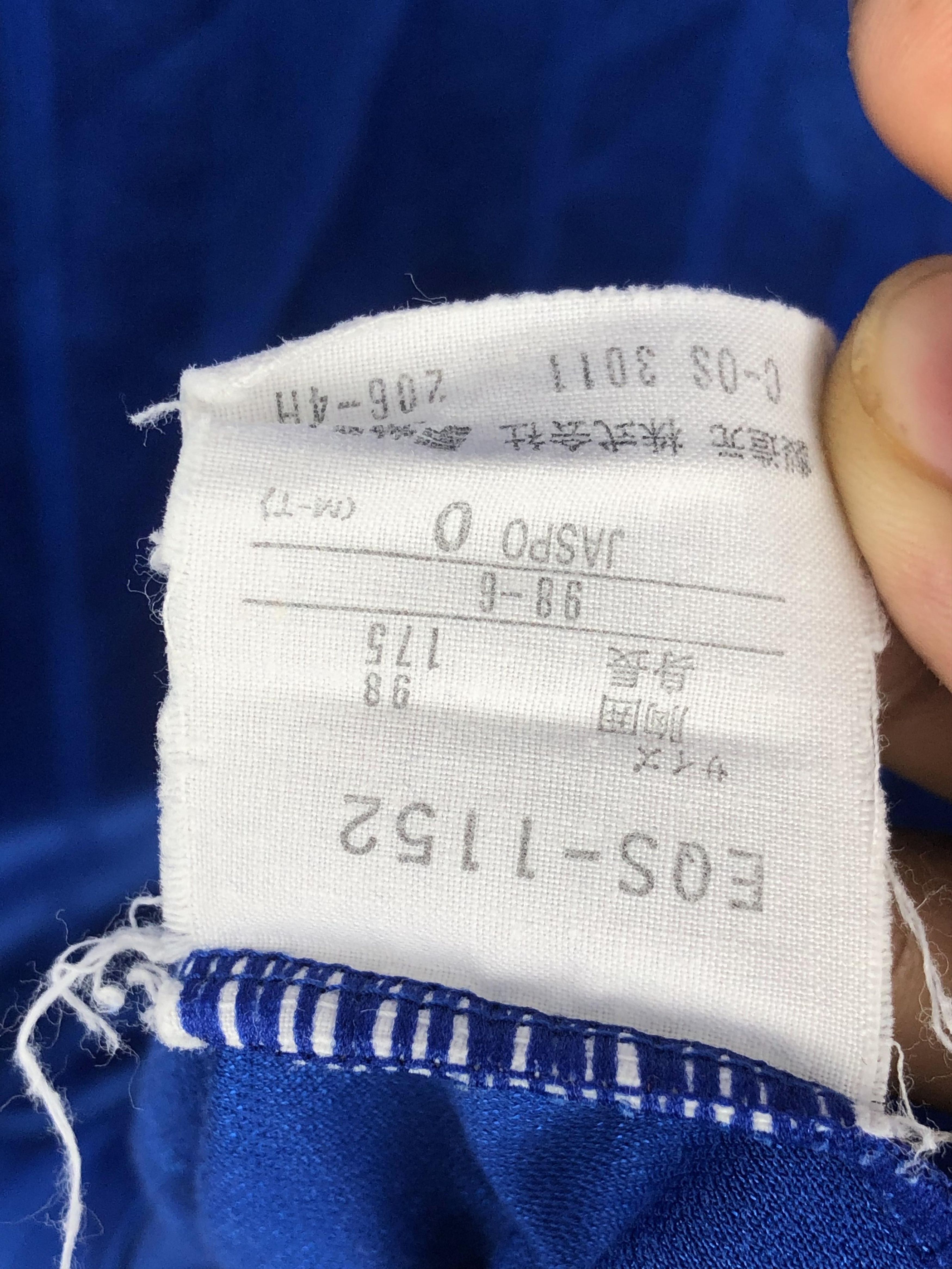 Adidas × Vintage Vintage 90s Adidas V Neck Jersey TA0340 Size US M / EU 48-50 / 2 - 7 Thumbnail
