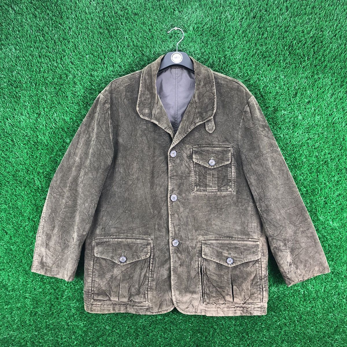Vintage 90's Corduroy Jacket by Henry Cotton