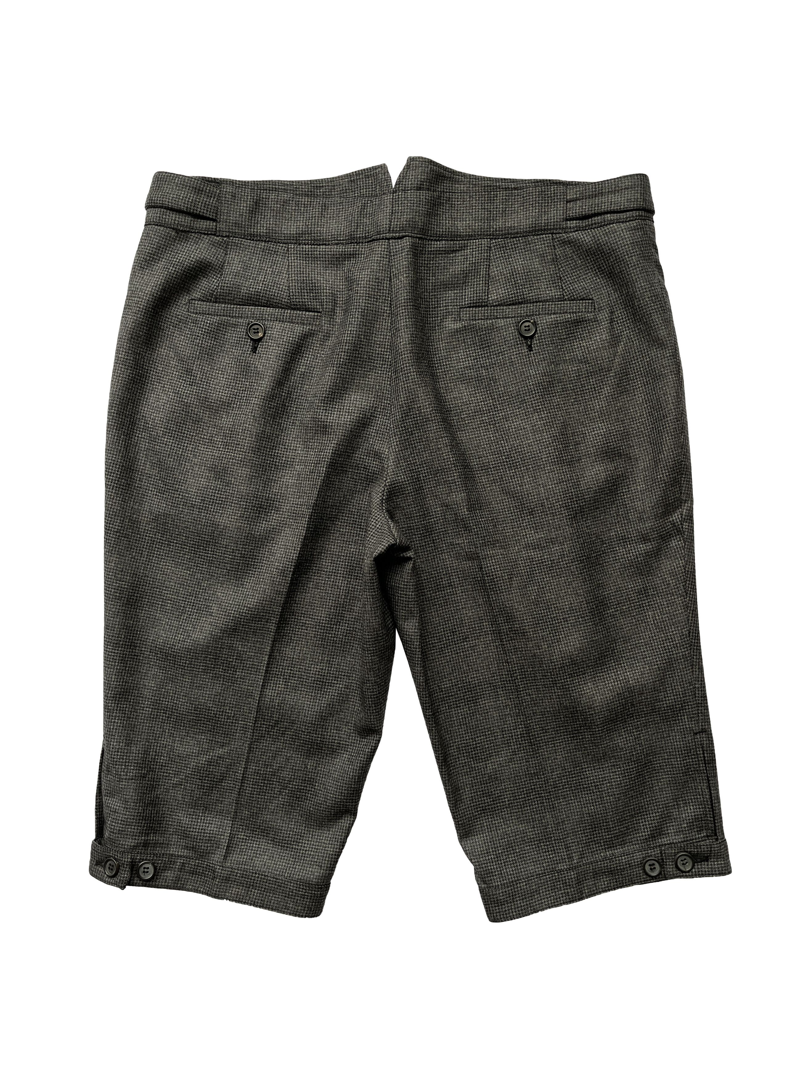 Miu Miu ⚡️QUICK SALE⚡️2006 Miu Miu Dark Grey Shorts Size 30" / US 8 / IT 44 - 2 Thumbnail