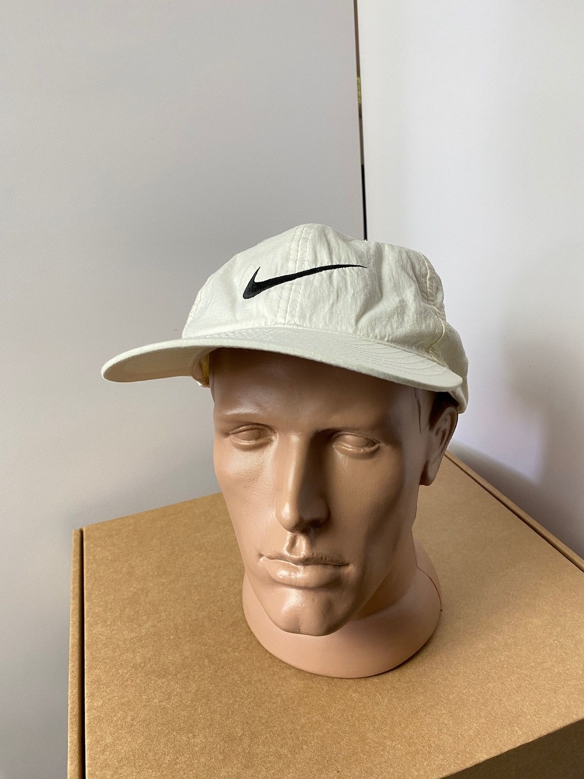 Vintage Vintage Nike cap big logo swoosh Size ONE SIZE - 1 Thumbnail