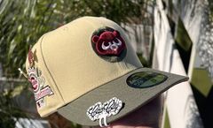 7 1/8 Topperz Chicago Cubs Off White Two Tone 1990 ASG Not Hat Club  Myfitteds