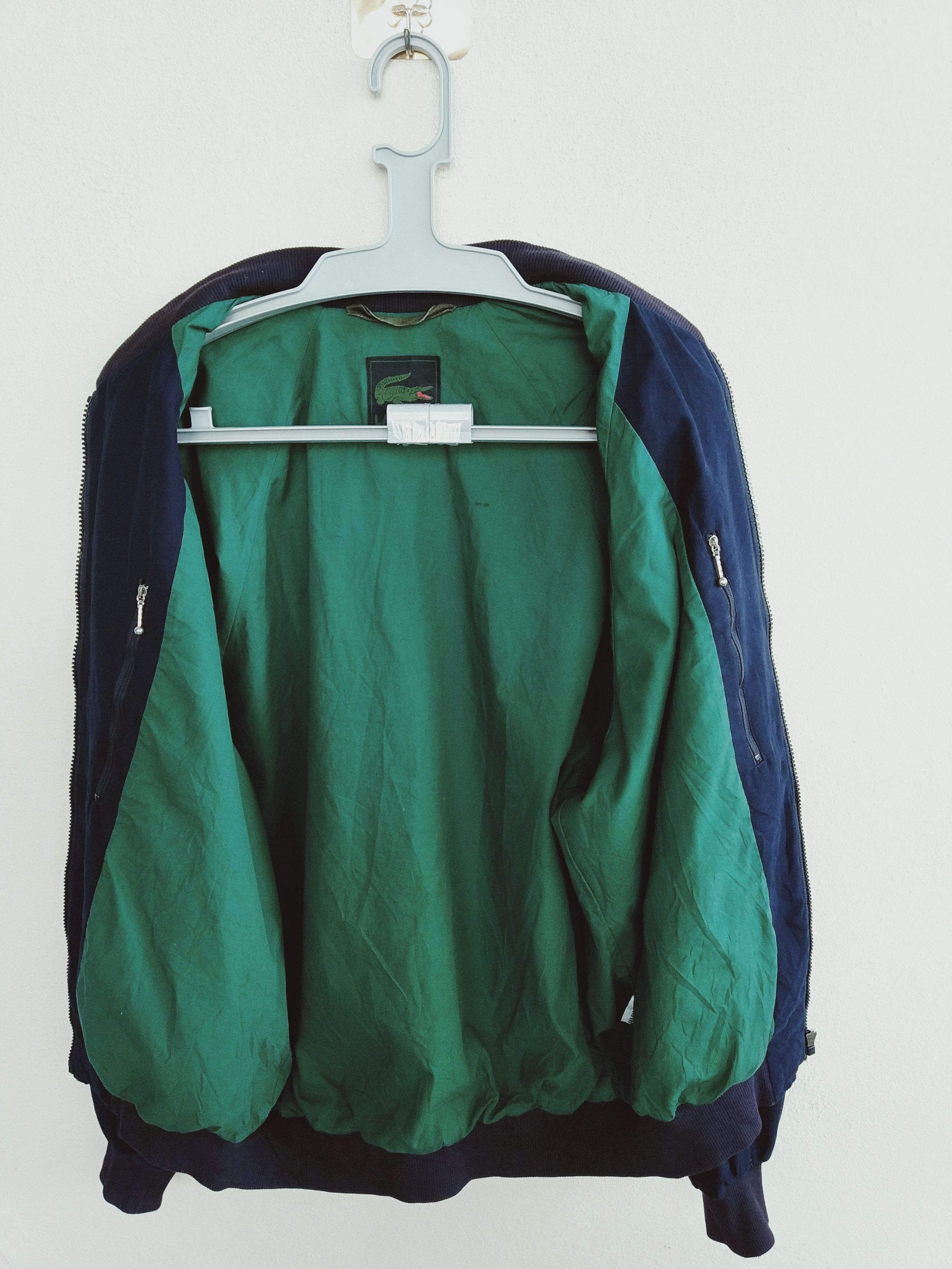 Japanese Brand × Lacoste RARE🔥Vintage Lacoste Zipper Bomber Jacket Size US L / EU 52-54 / 3 - 6 Thumbnail