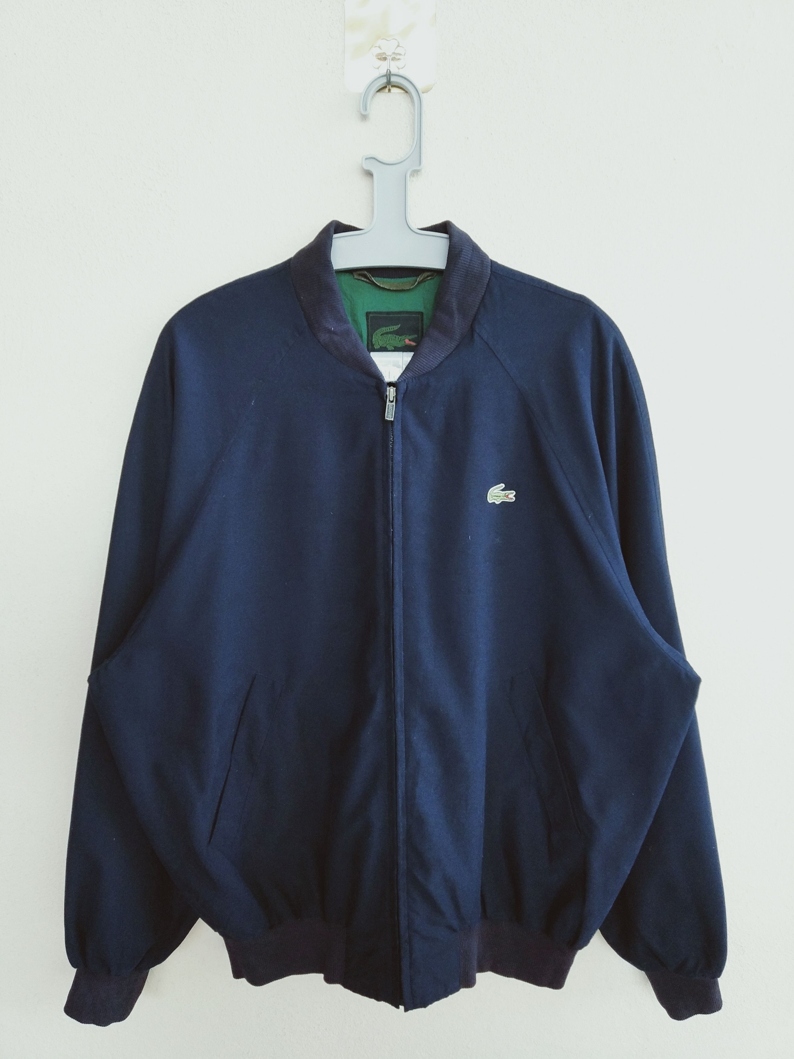 Japanese Brand × Lacoste RARE🔥Vintage Lacoste Zipper Bomber Jacket Size US L / EU 52-54 / 3 - 1 Thumbnail