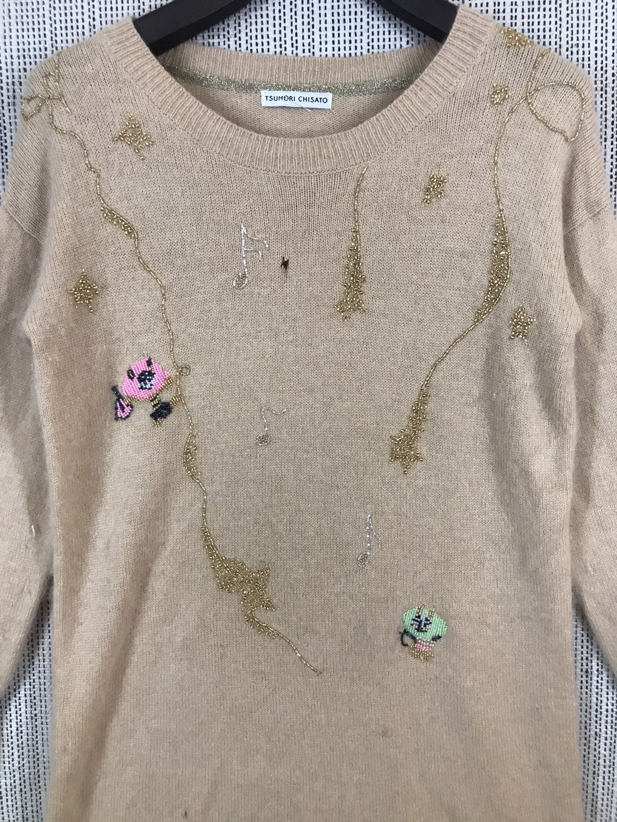Issey Miyake × Japanese Brand × Tsumori Chisato ‼️TSUMORI CHISATO SWEATSHIRT LONG DISTREESSED‼️ Size US M / EU 48-50 / 2 - 4 Thumbnail