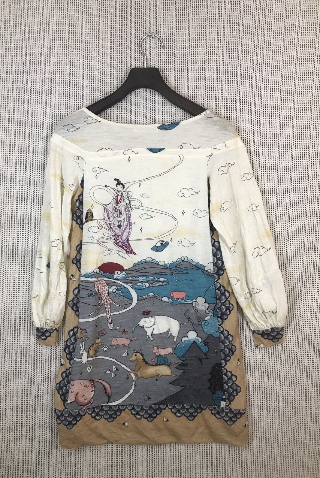 Issey Miyake × Tsumori Chisato ‼️VINTAGE TSUMORI CHISATO DRESS JAPAN WOMEN PRINTED Size M / US 6-8 / IT 42-44 - 2 Thumbnail