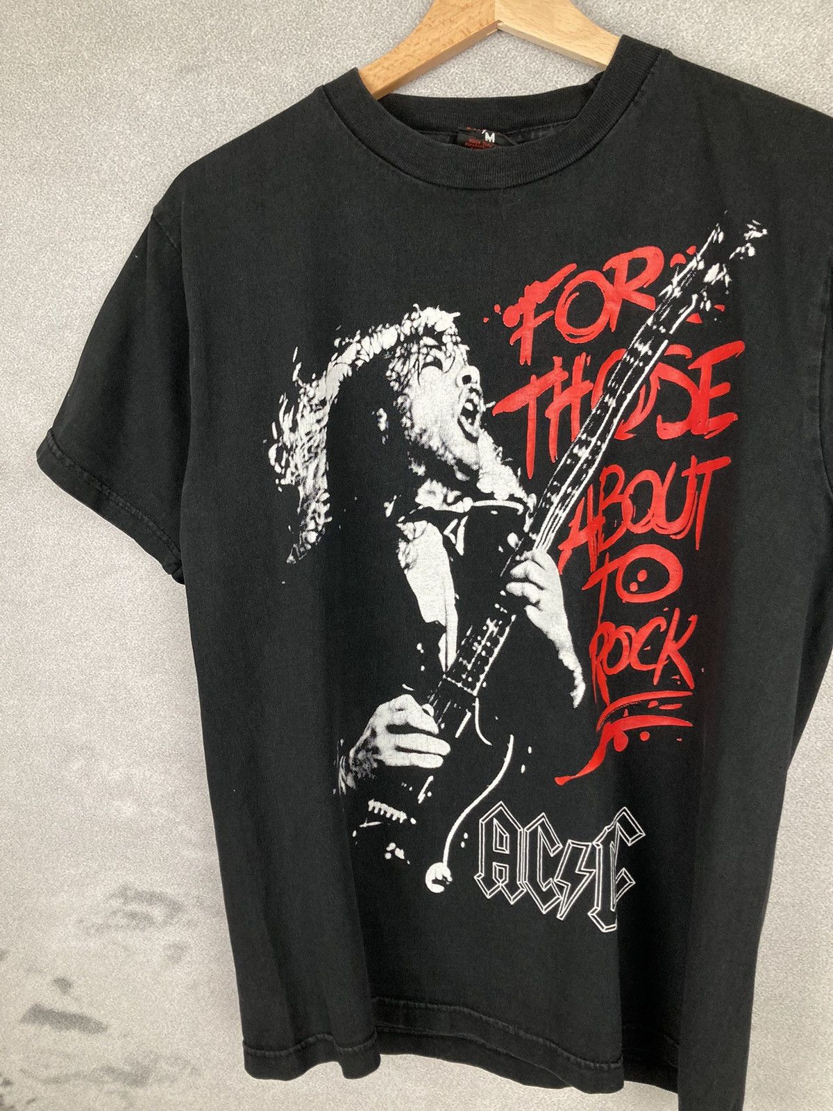 Band Tees Vintage AC/DC Rock Band Tee Metal Grunge Y2K Graphic Size US M / EU 48-50 / 2 - 3 Thumbnail