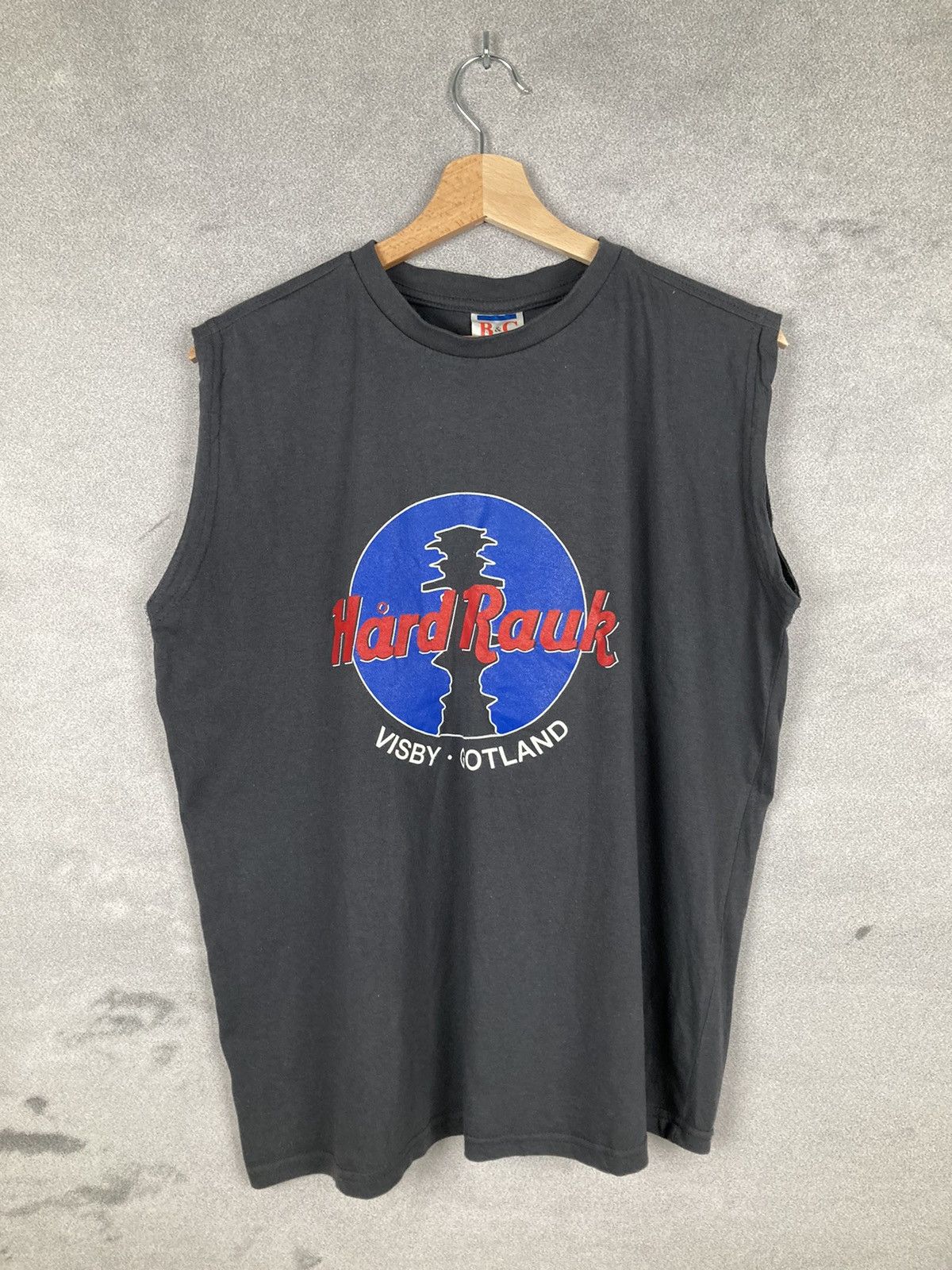 Other Vintage Gotland Tank Top Hard Rauk 90s Retro Size US M / EU 48-50 / 2 - 1 Thumbnail