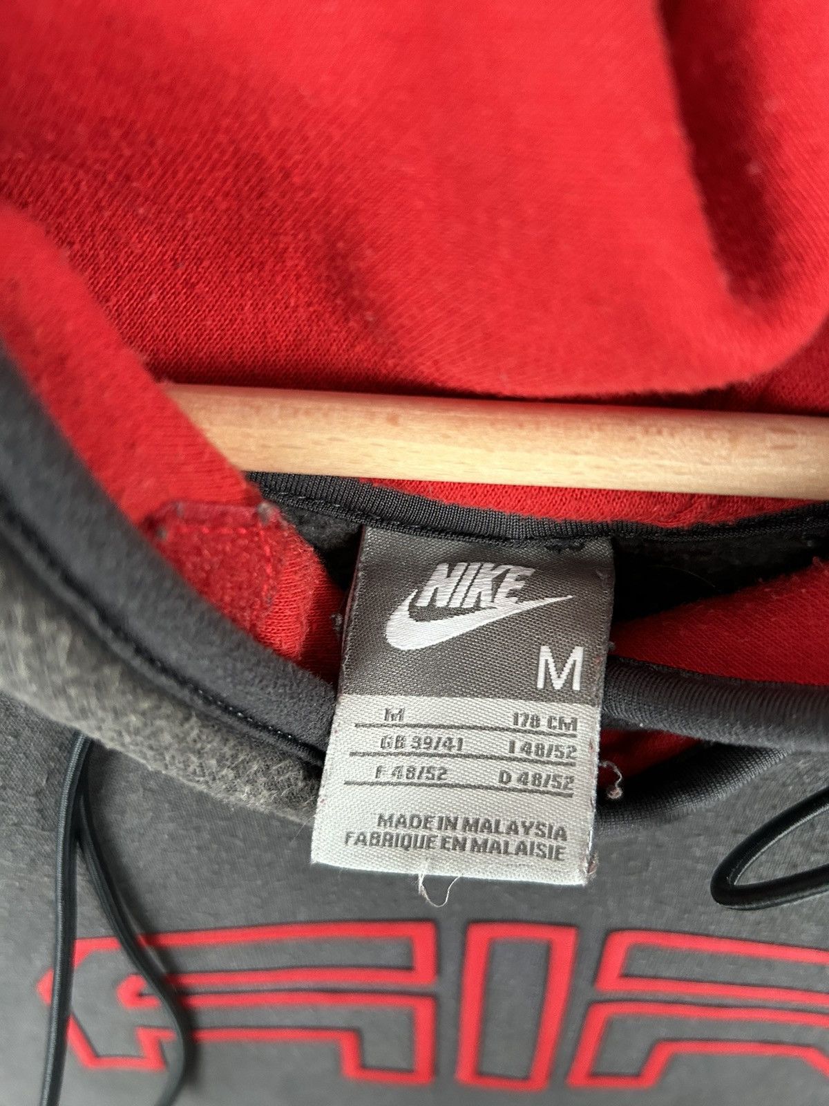 Nike Vintage Nike Air Vest Hoodie 90s 00s Spellout Logo Size US M / EU 48-50 / 2 - 7 Thumbnail