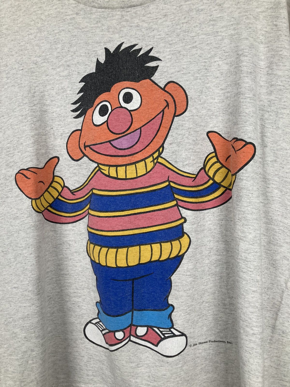Cartoon Network Vintage 90s Rare Ernie Sesame Street Overprinted Graphic Size US L / EU 52-54 / 3 - 4 Thumbnail