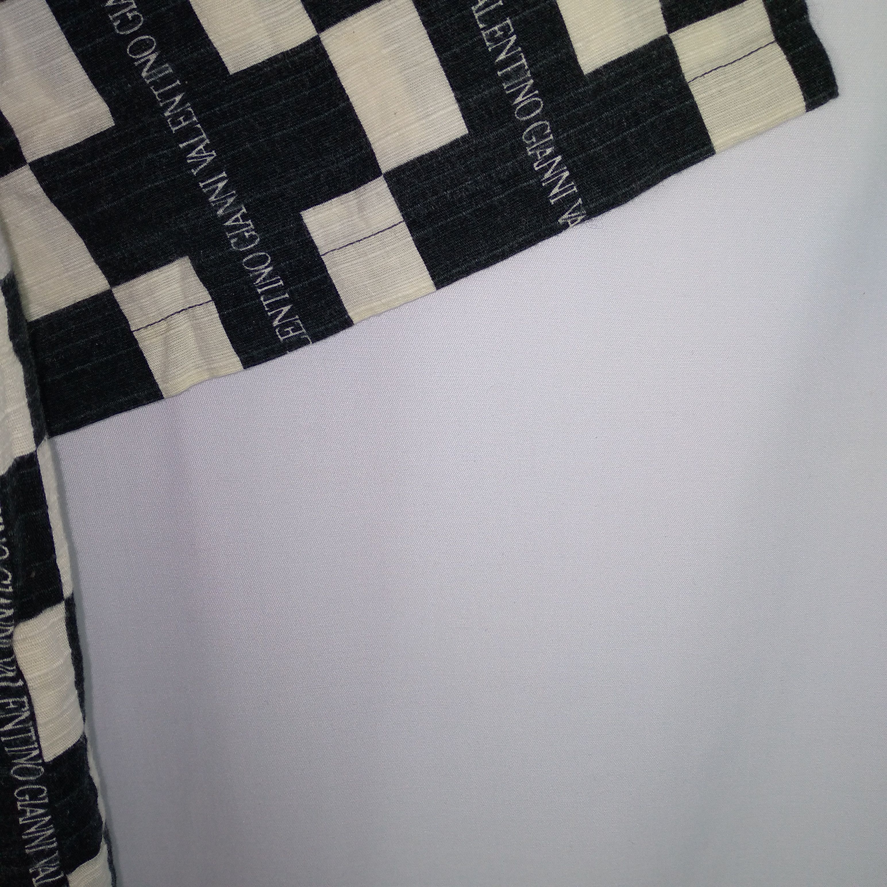 Designer 🔥Rare🔥Gianni Valentino Monogram Checkerd Summer Kimono Size US L / EU 52-54 / 3 - 7 Thumbnail