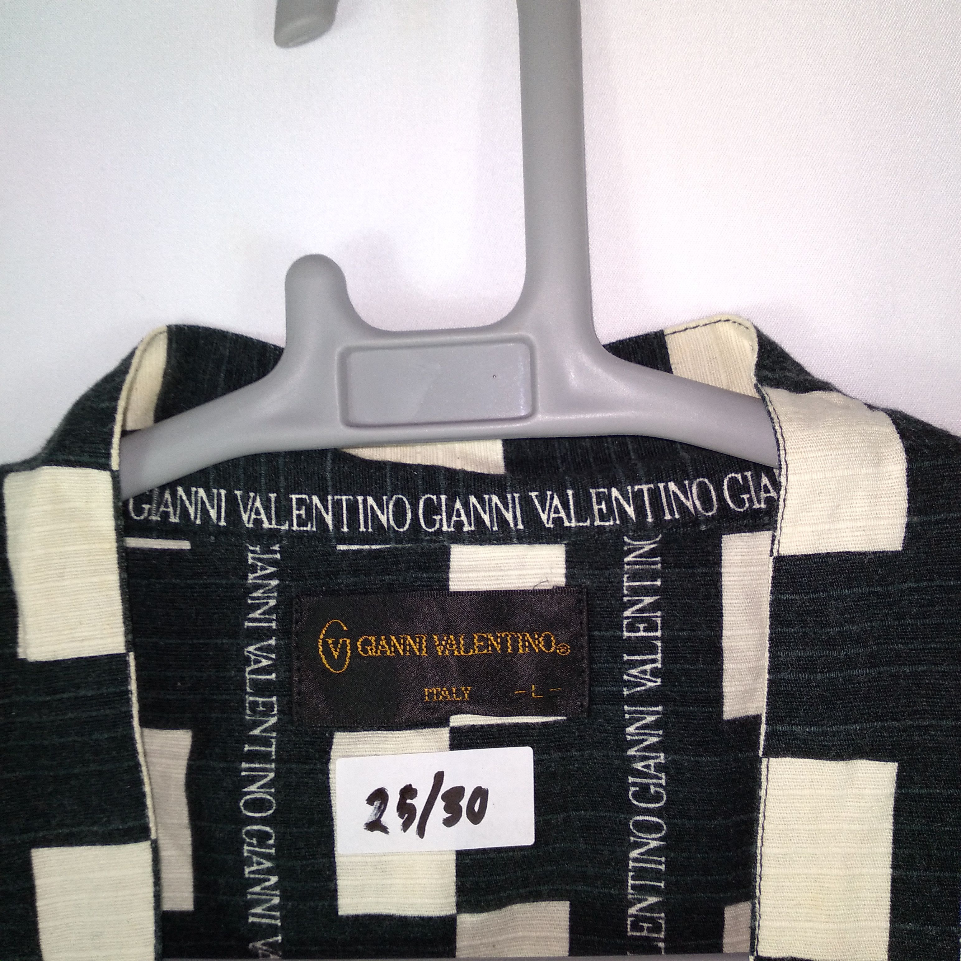 Designer 🔥Rare🔥Gianni Valentino Monogram Checkerd Summer Kimono Size US L / EU 52-54 / 3 - 13 Thumbnail